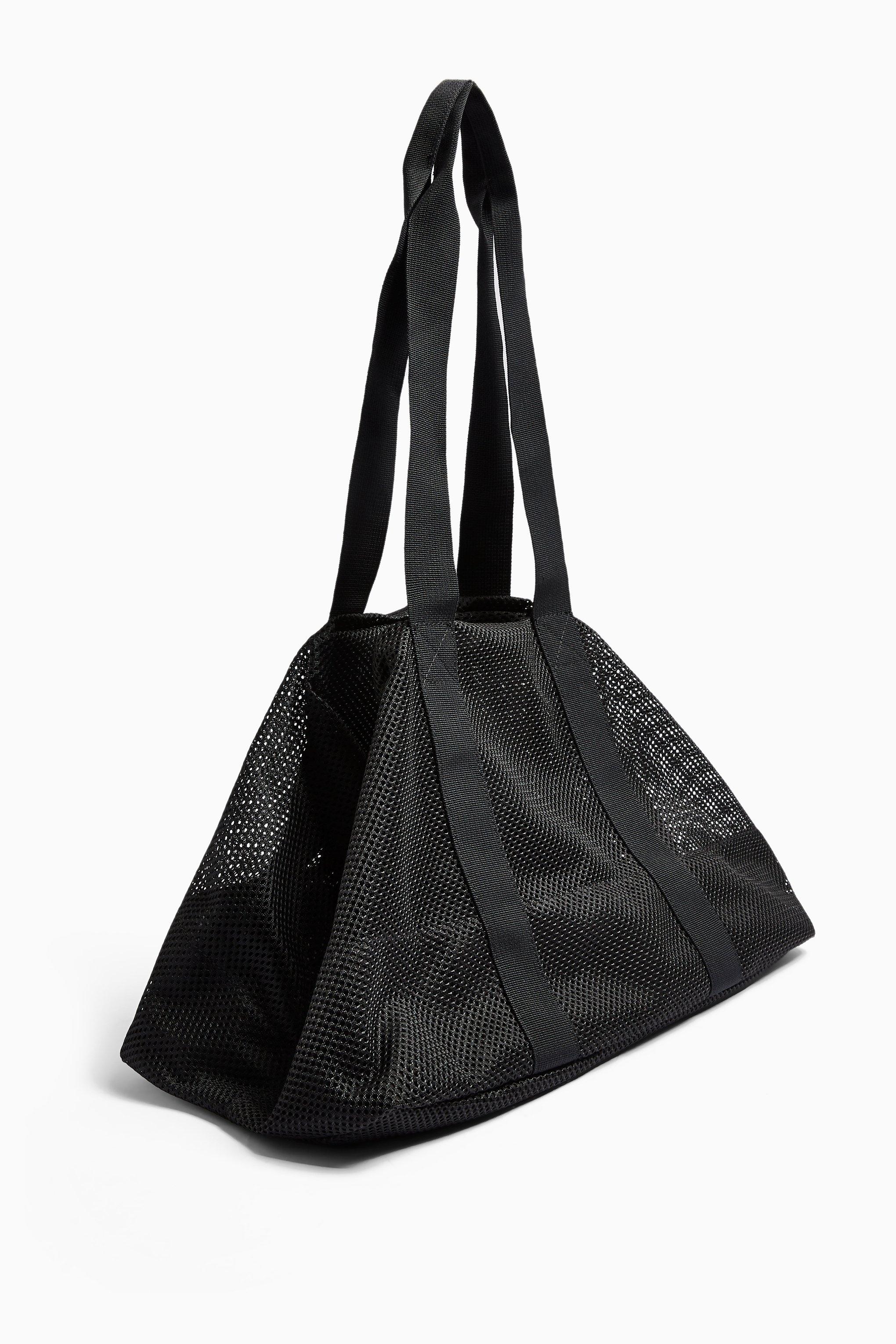 topshop black tote bag