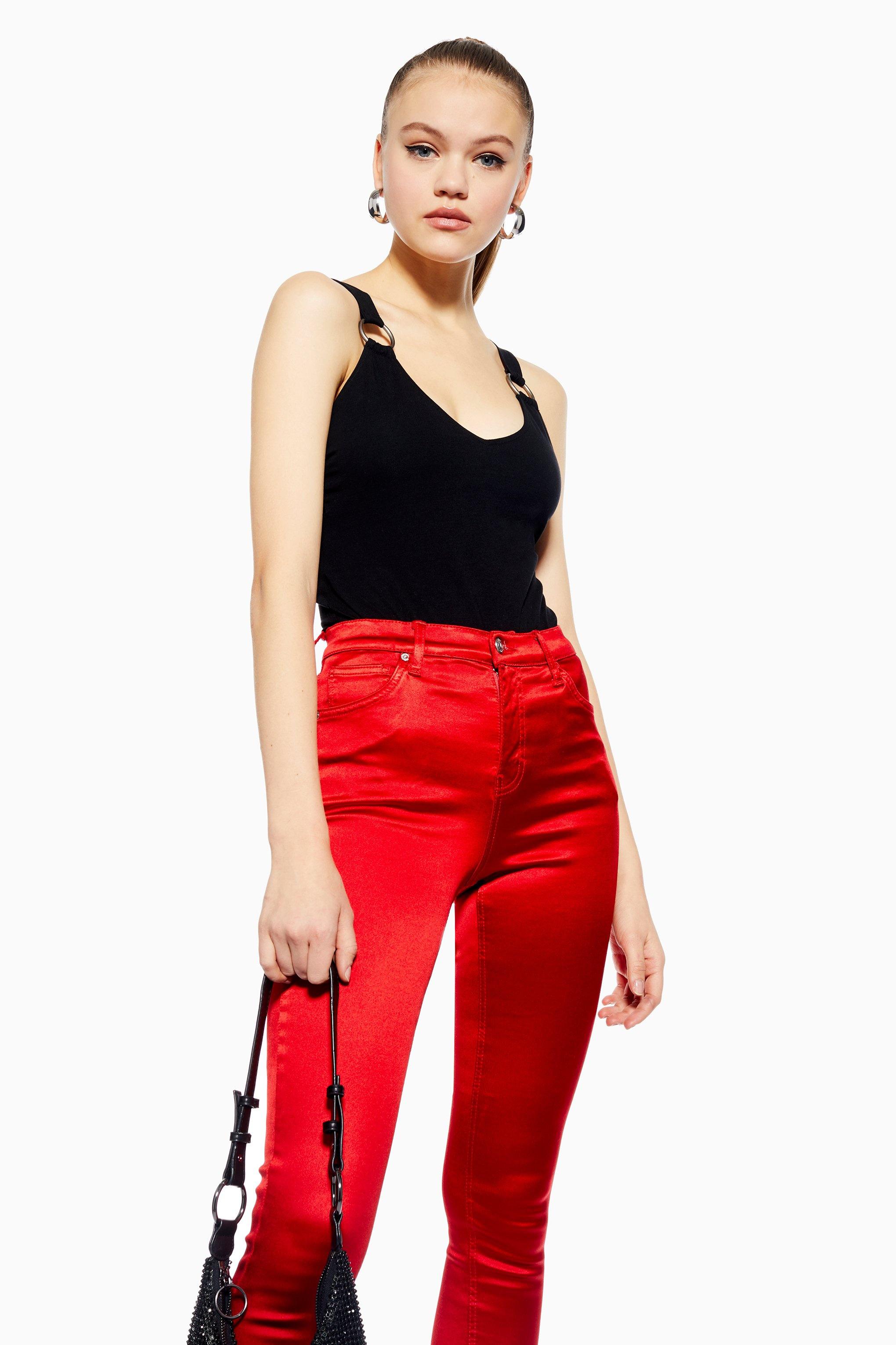 black sateen jamie jeans