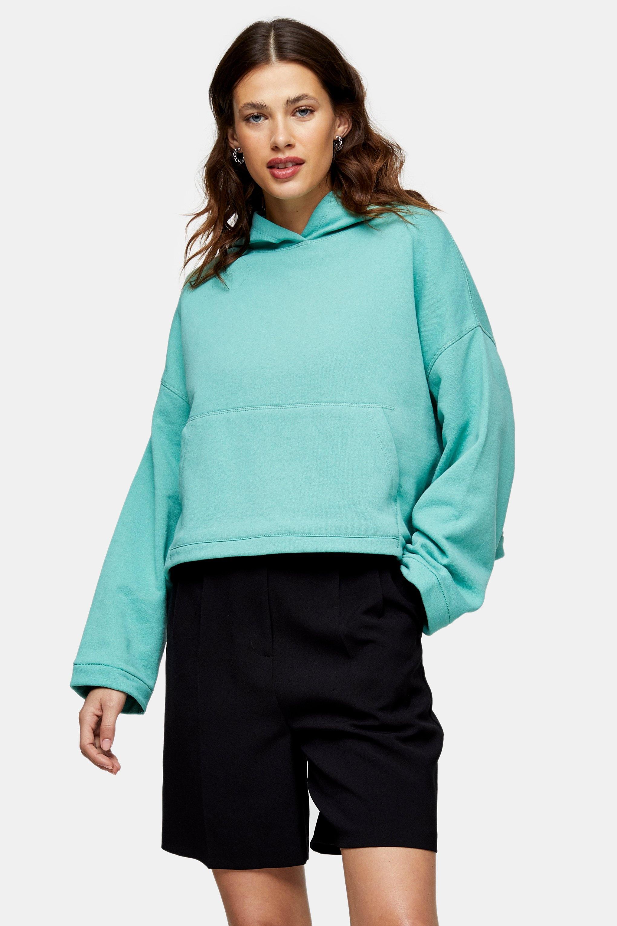 Teal hoodie Clearance