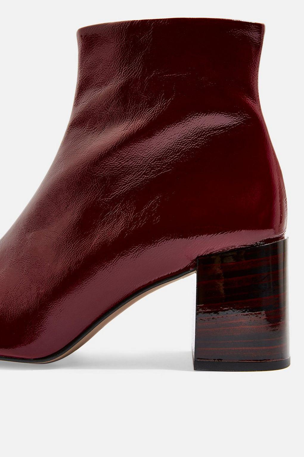 marlene mid heel ankle boots