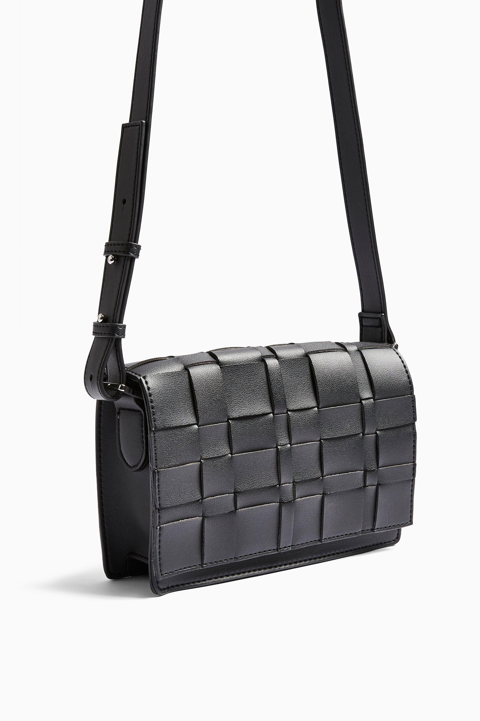 black crossbody bag topshop