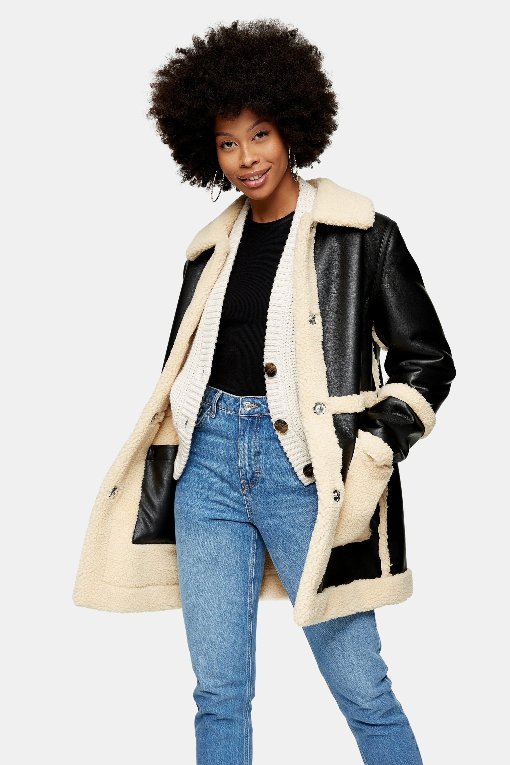 topshop tall denim jacket