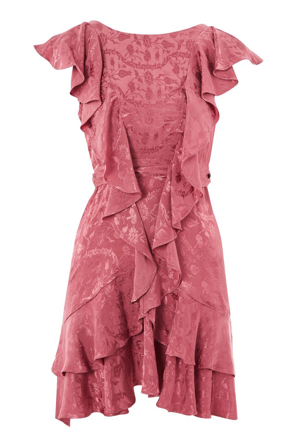 topshop rose dress