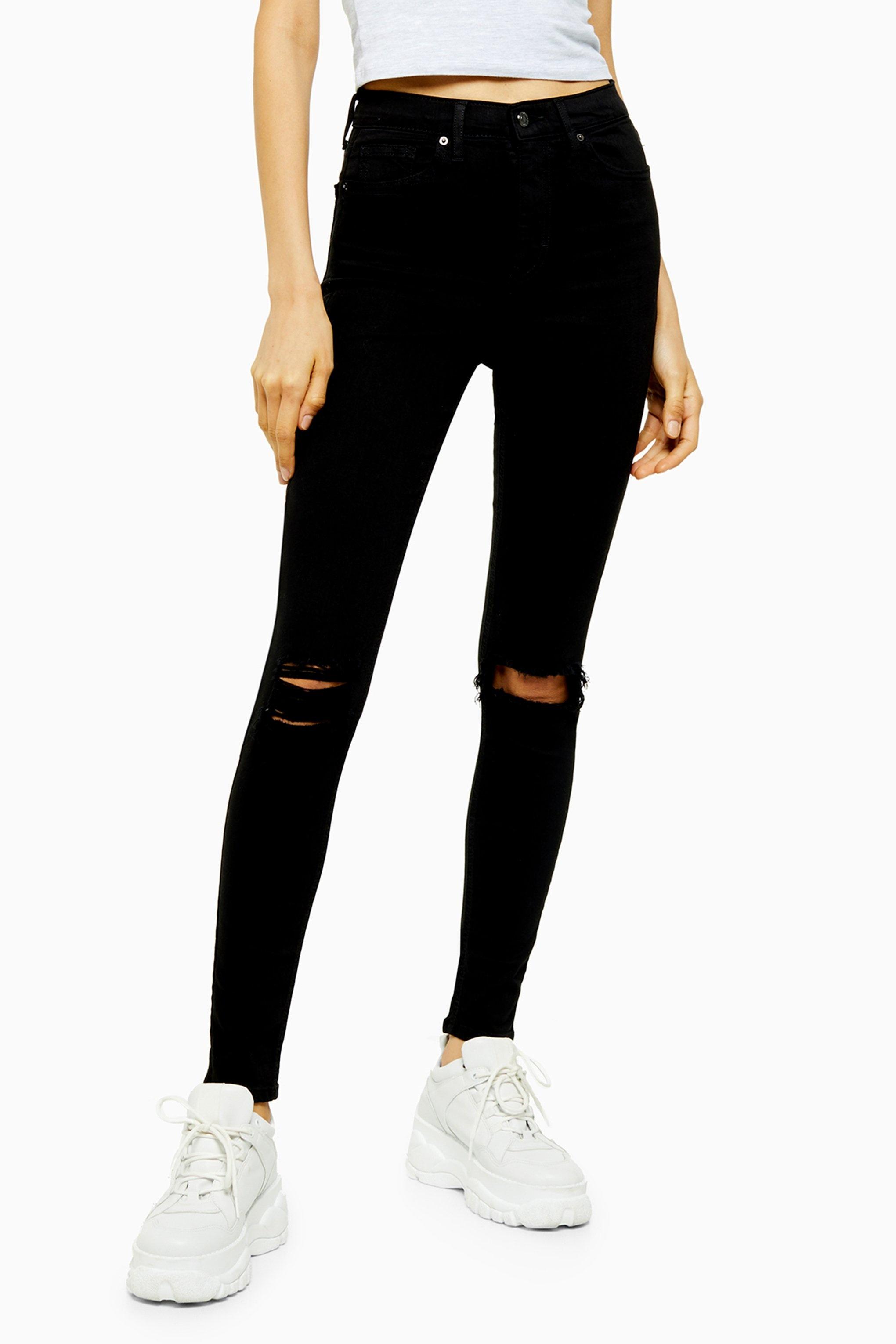 topshop black skinny jeans