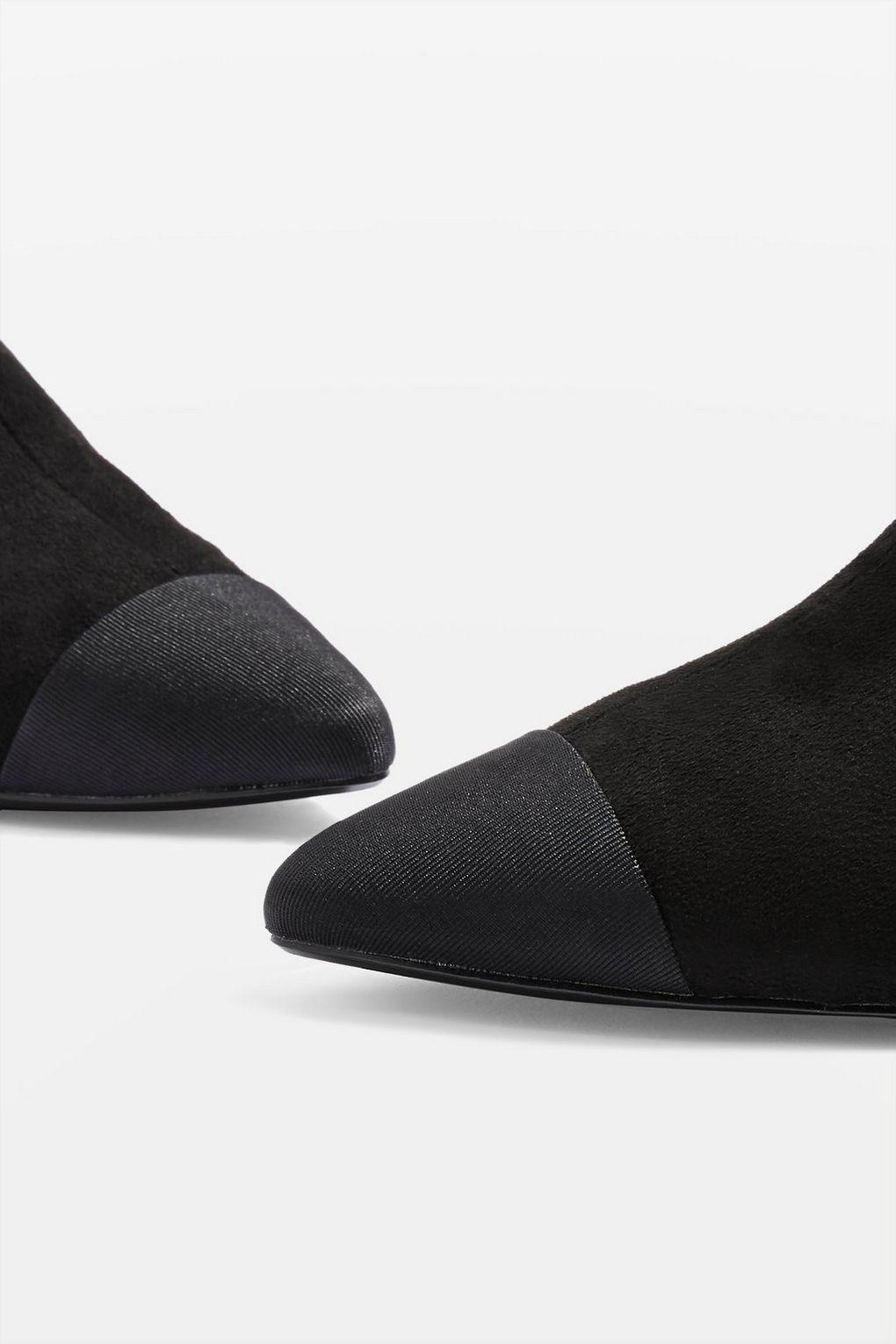 bambi toe cap boots