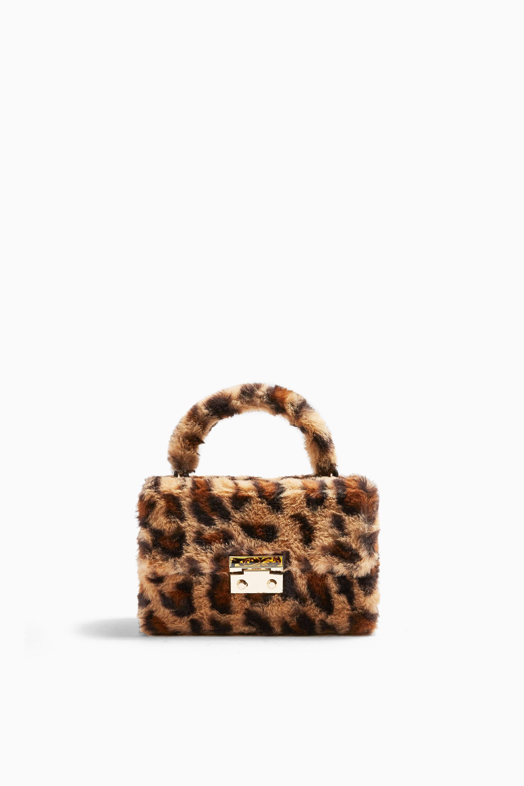 leopard bag topshop
