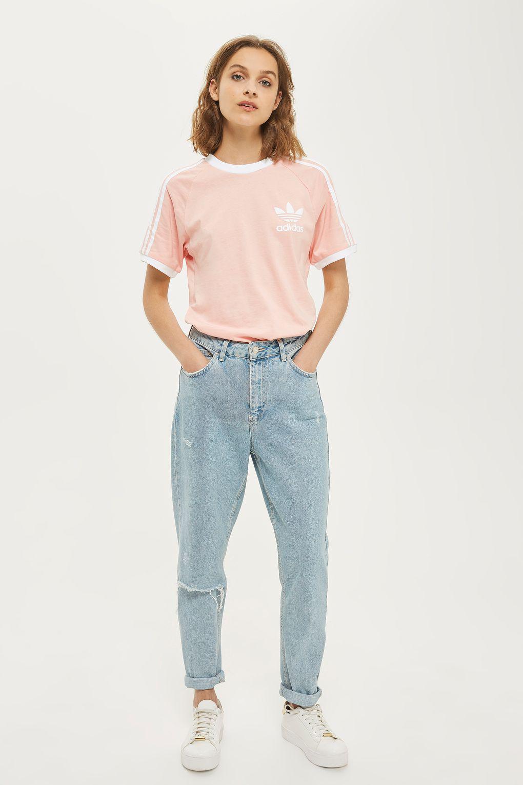 adidas originals california t-shirt pink