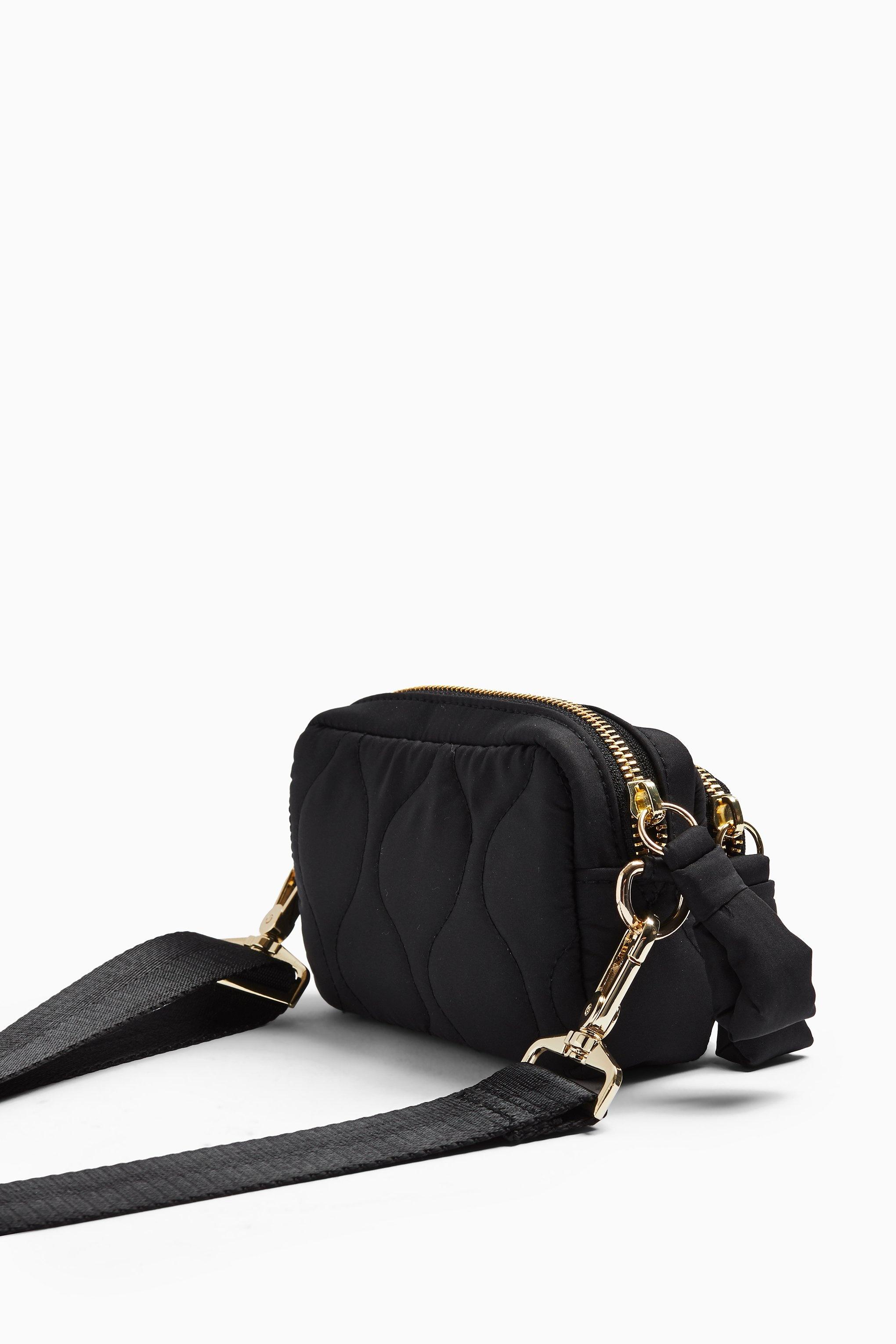 topshop black cross body bag
