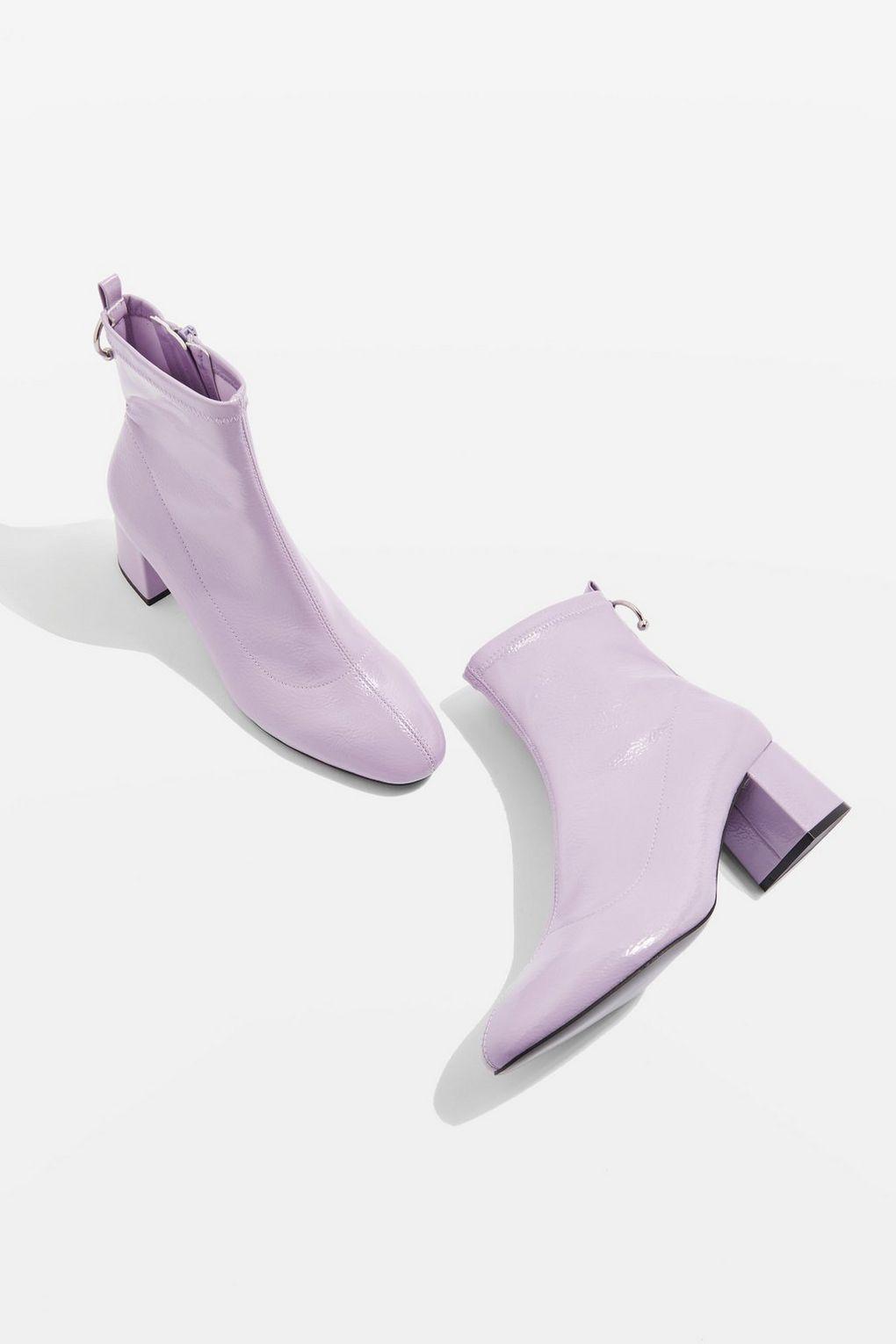 topshop pink ankle boots
