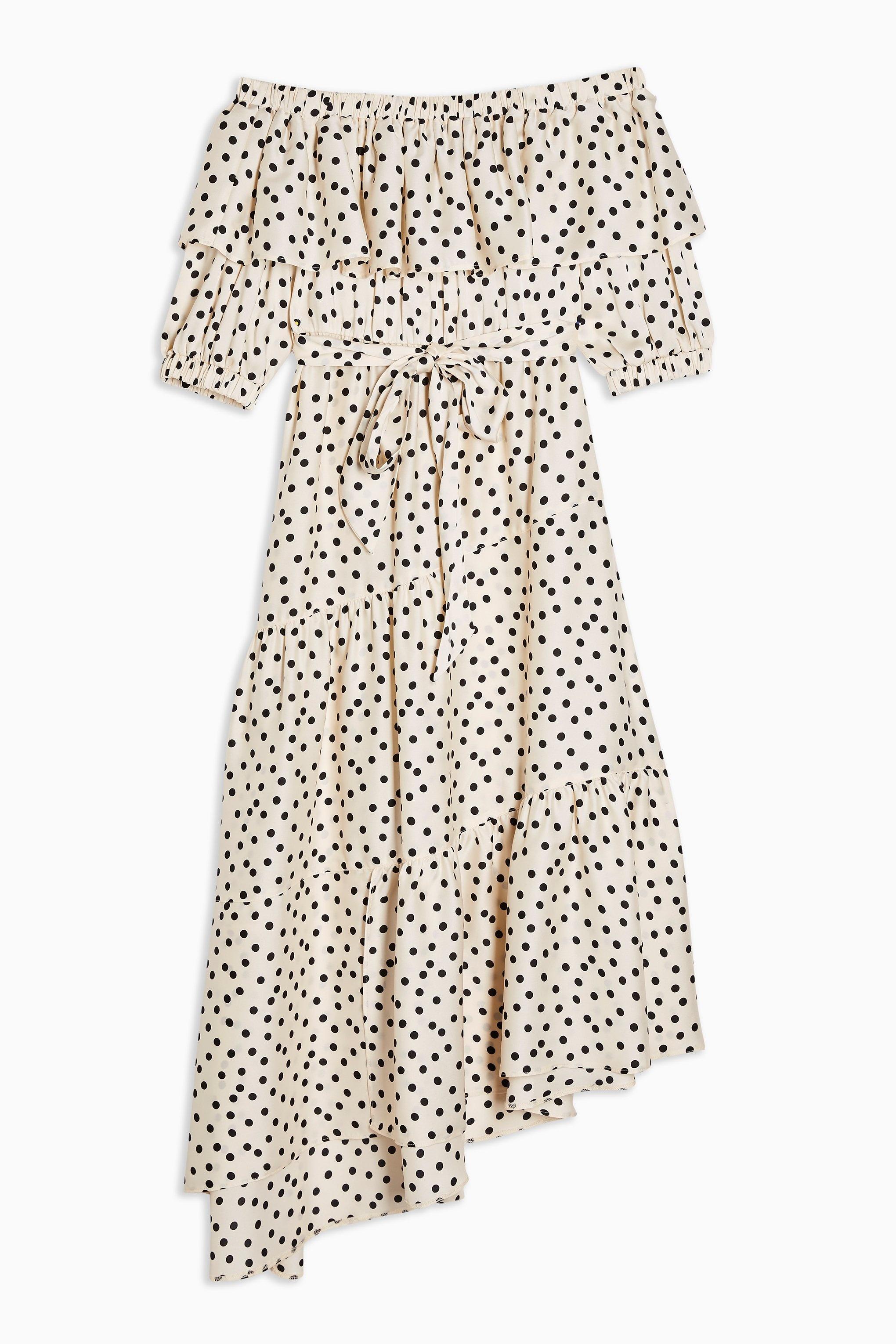 spot bardot dress