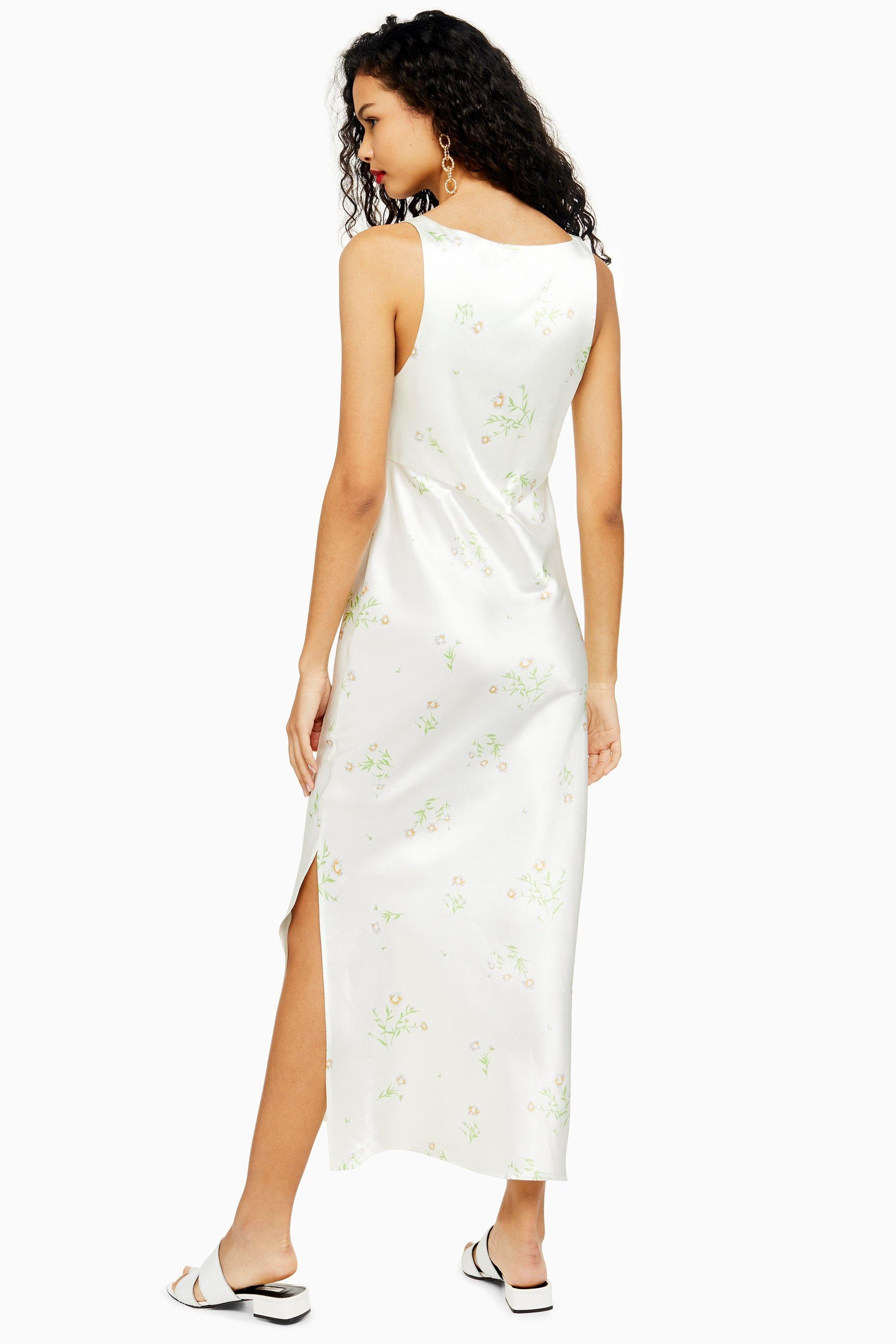 miss daisy slip midi dress