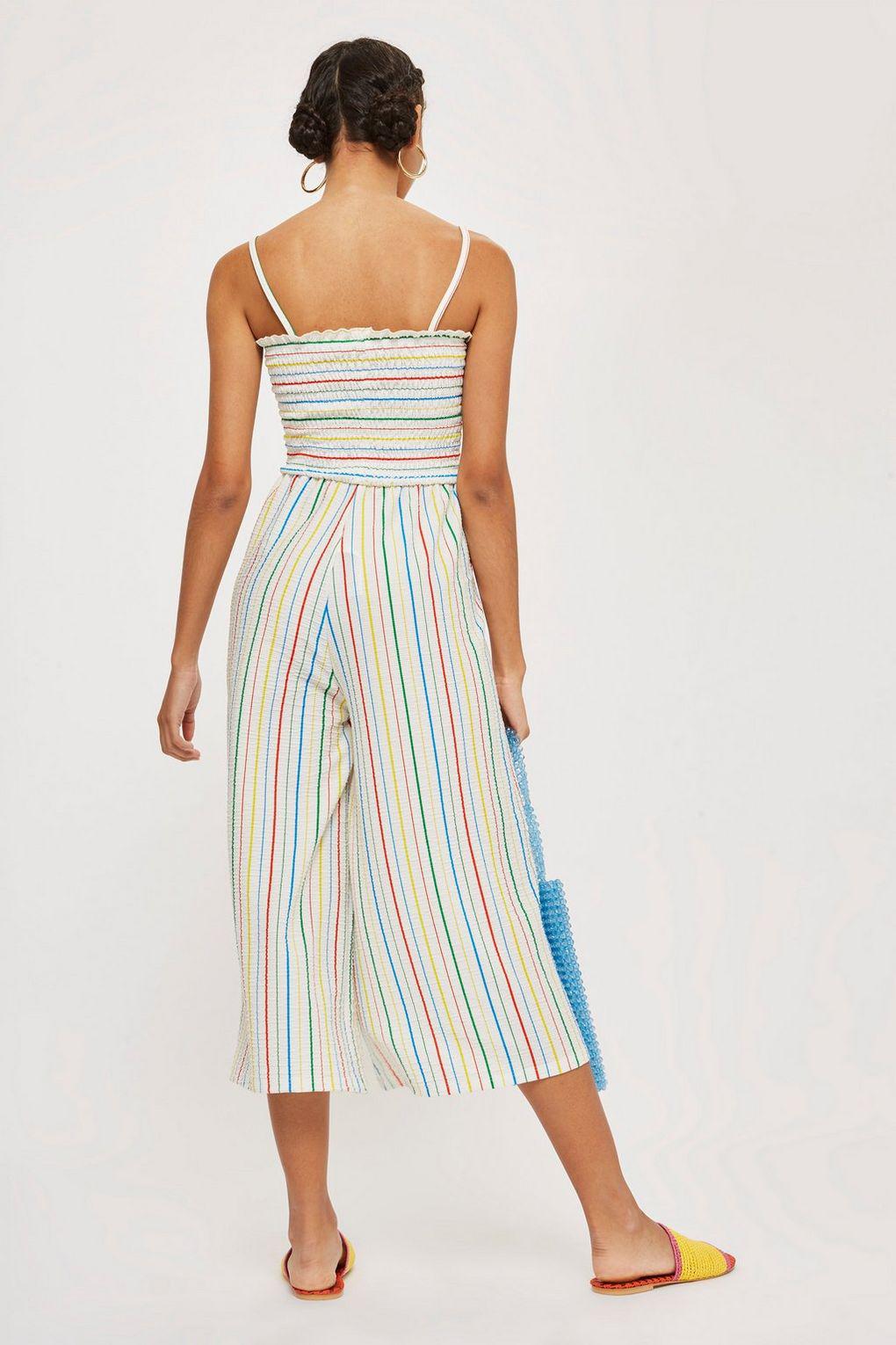 topshop rainbow jumpsuit