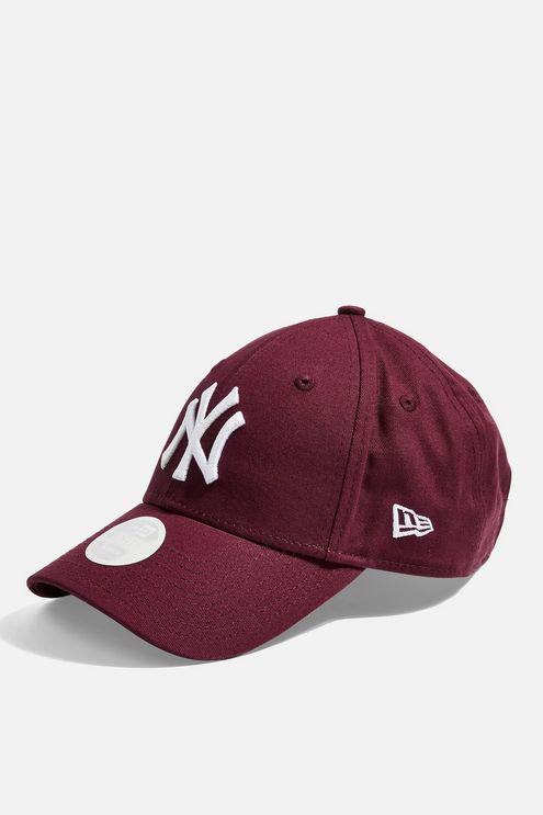 ny cap burgundy