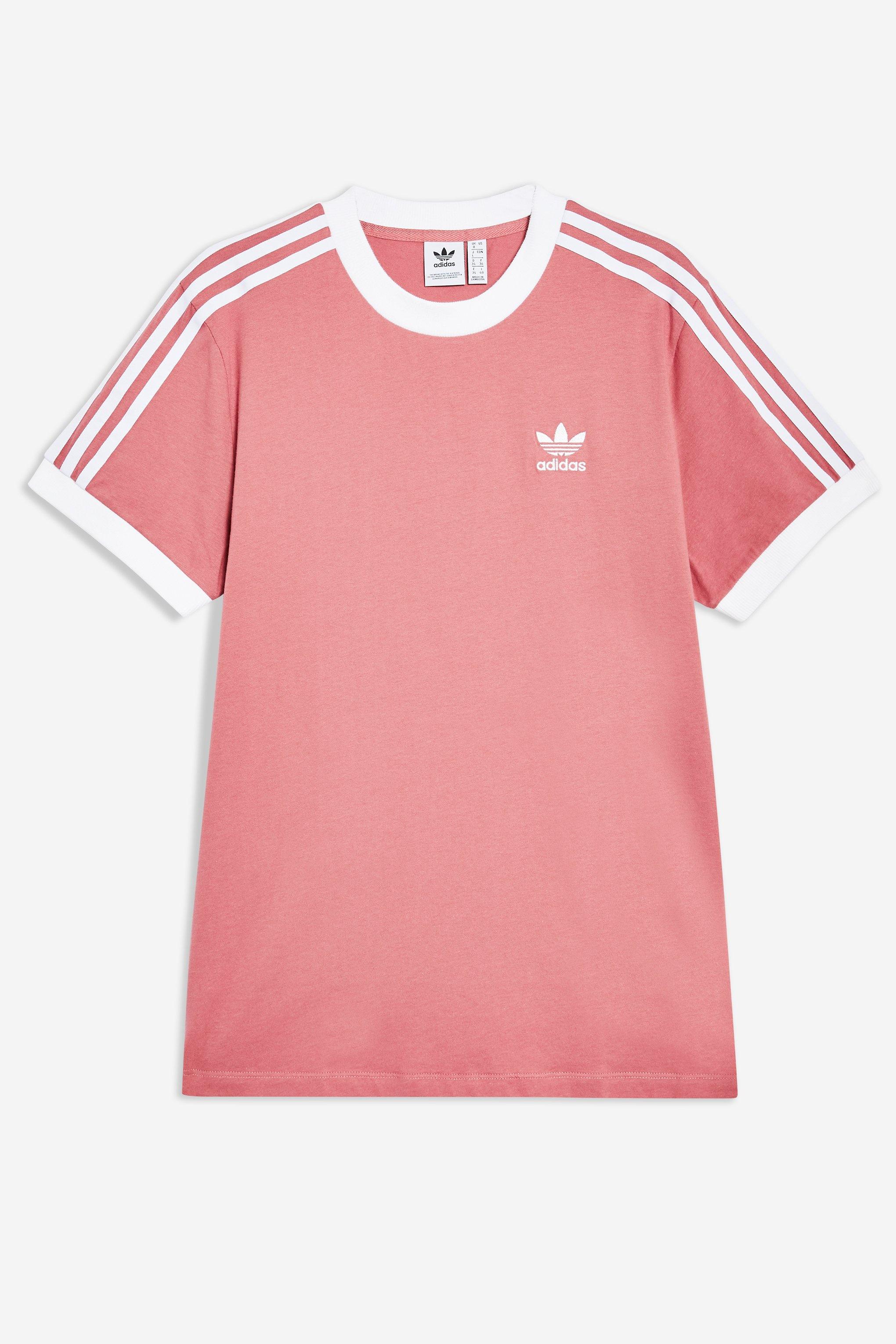 dark pink adidas shirt