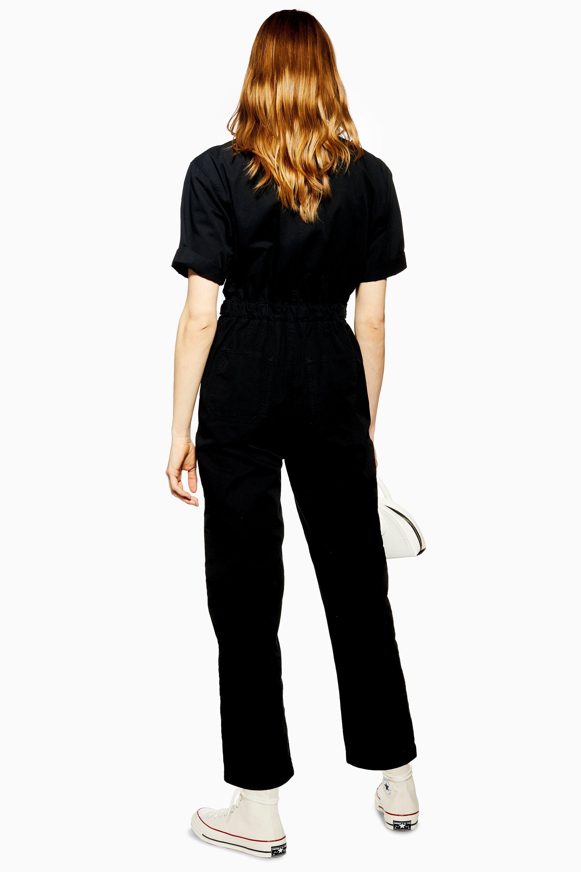 short sleeve boiler suit womens