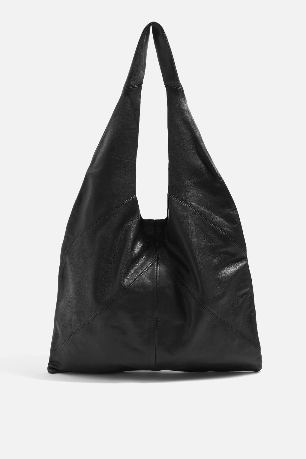 topshop black tote bag