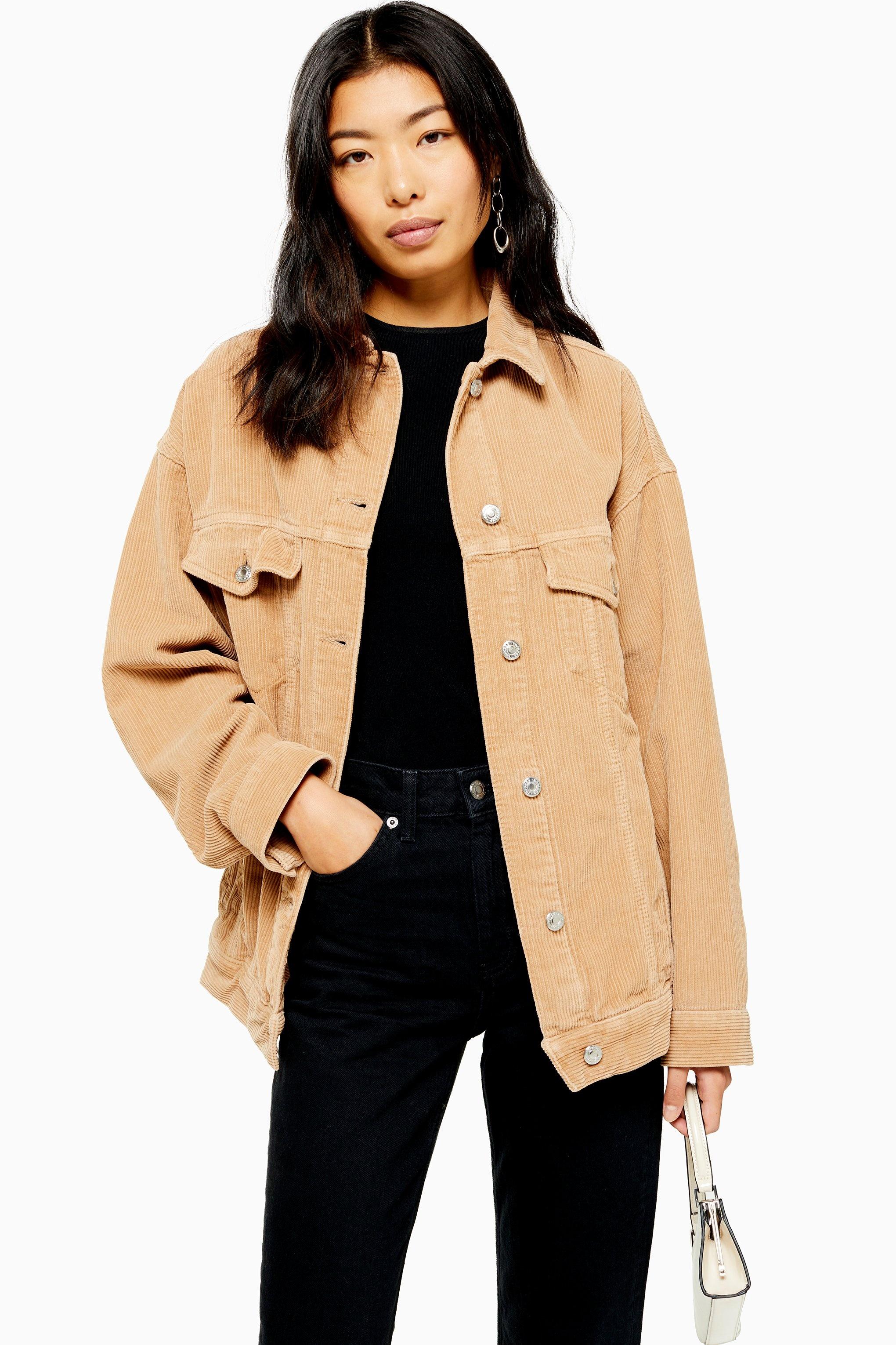 oversized cord jacket