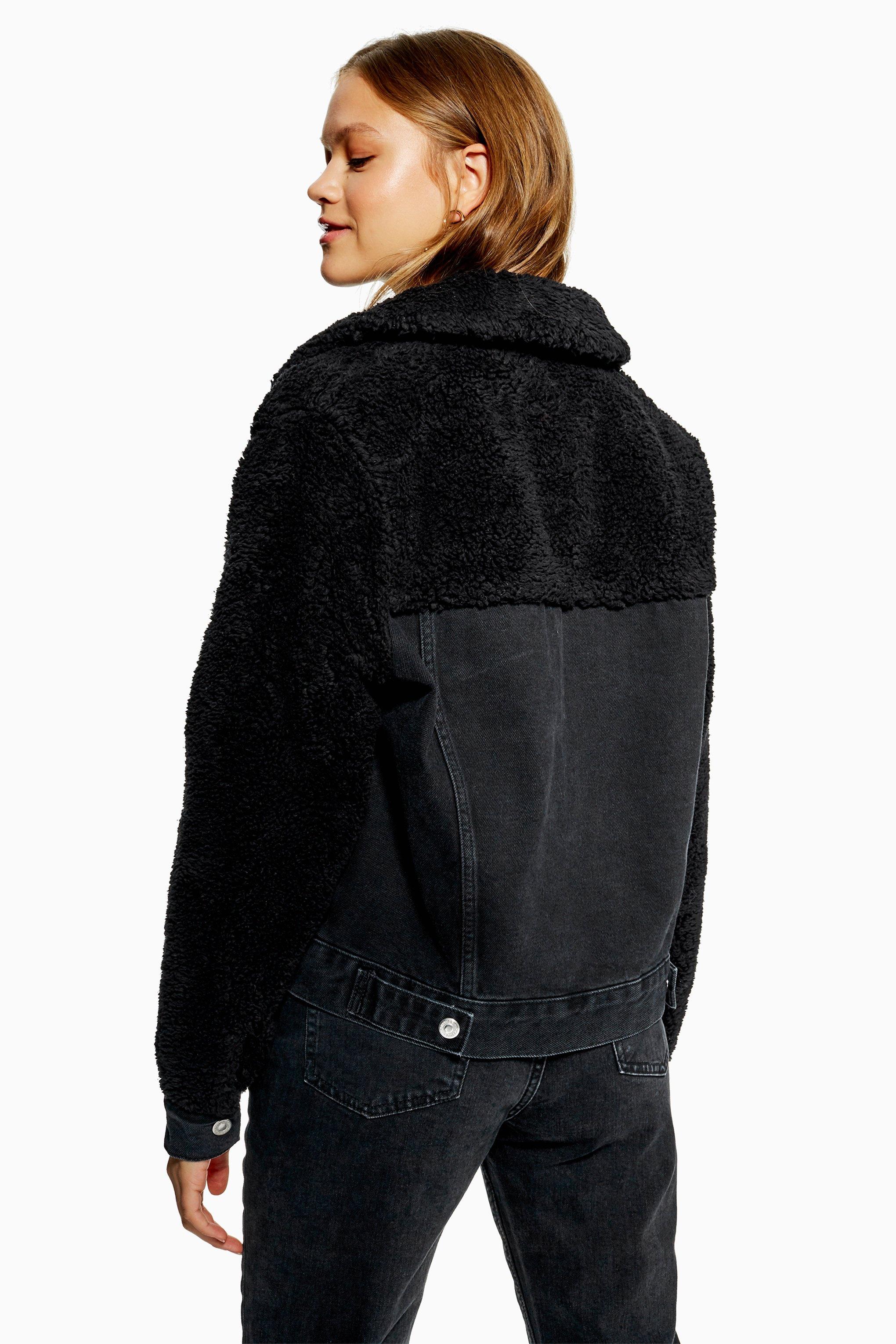 Hybrid Denim Borg Jacket, Buy Now 