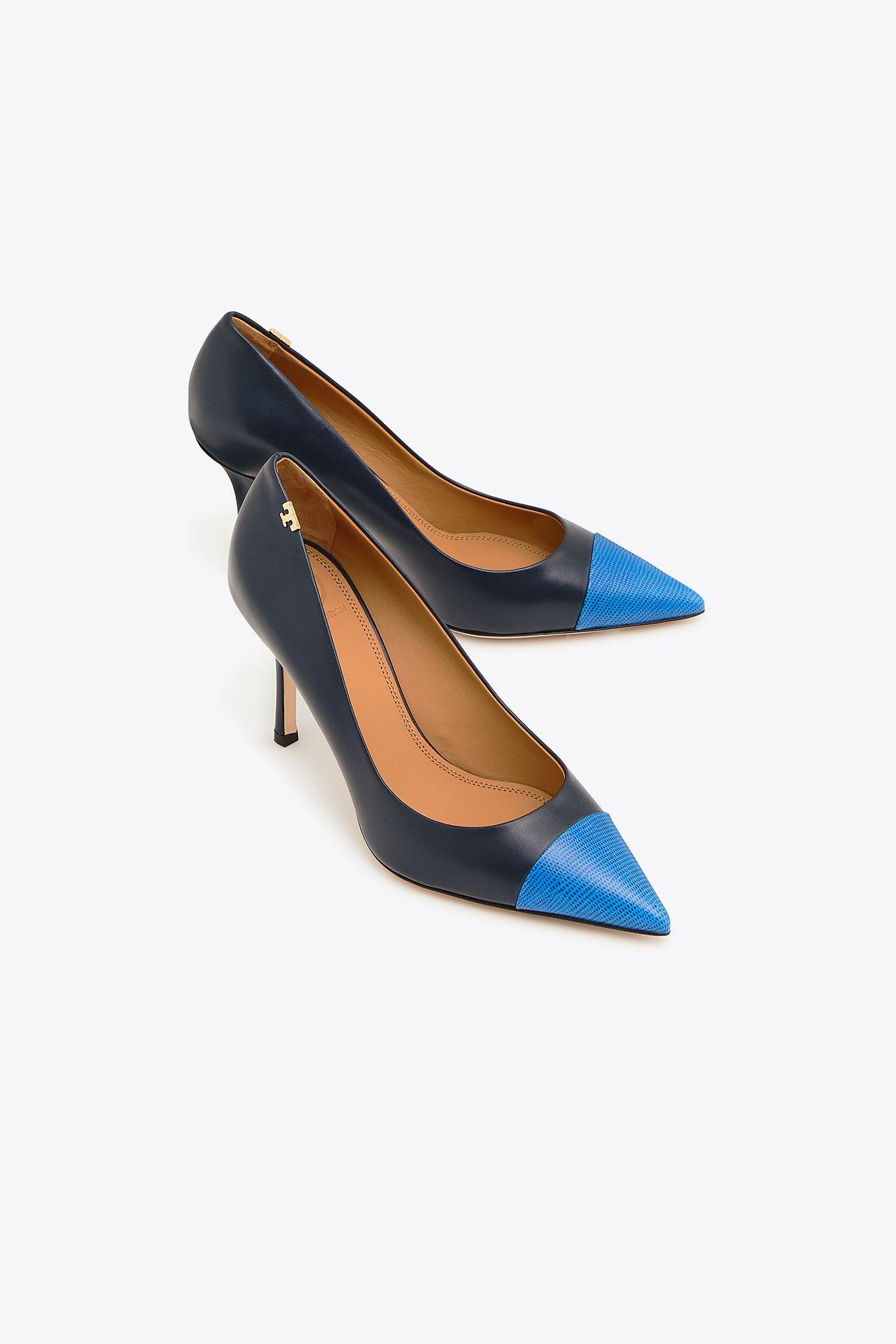 penelope cap toe flat tory burch