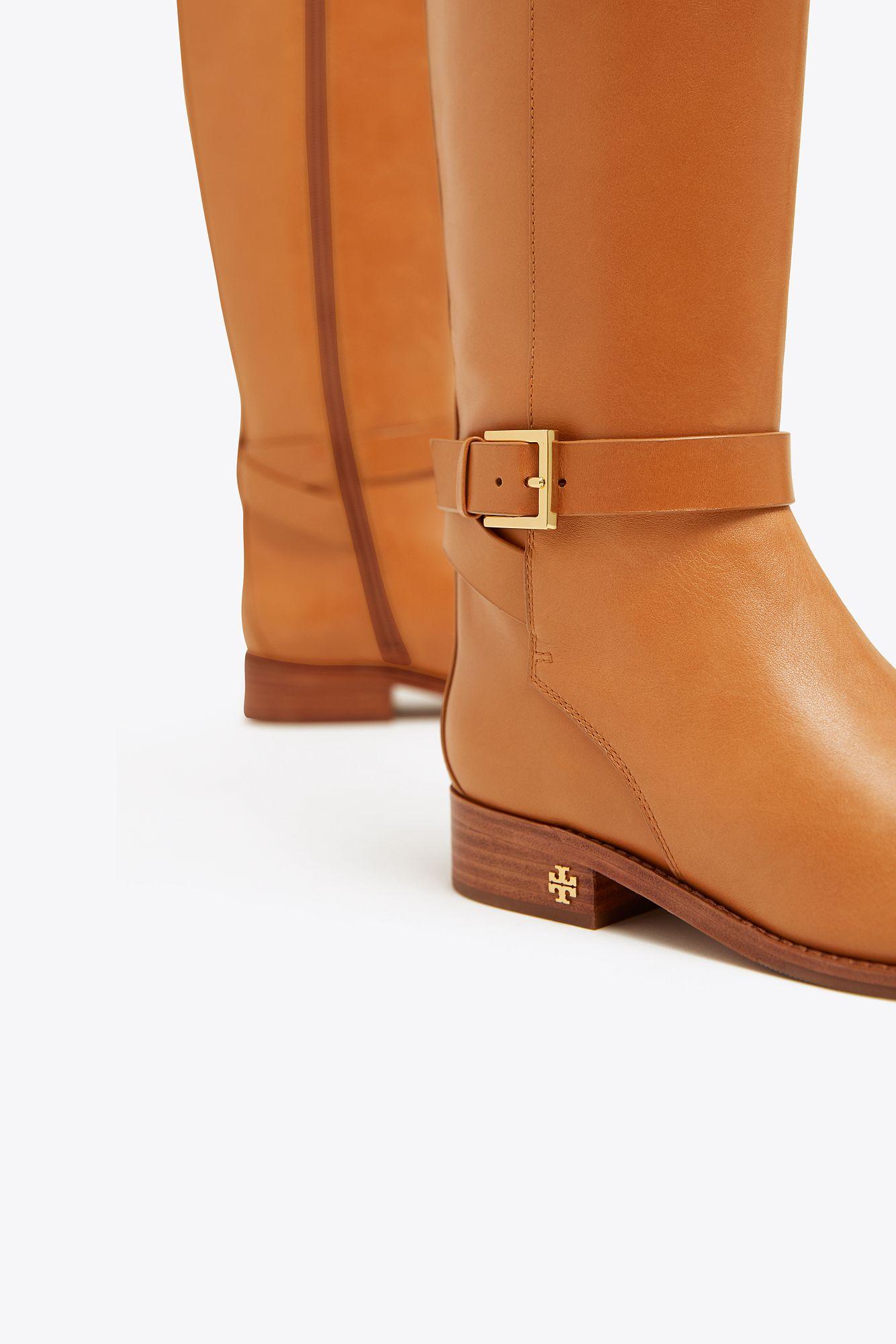 tan tory burch boots