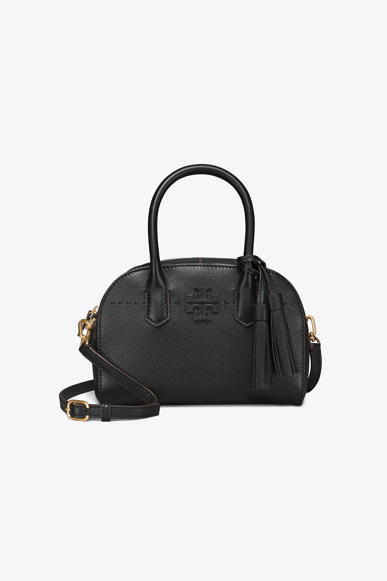 tory burch mcgraw satchel black