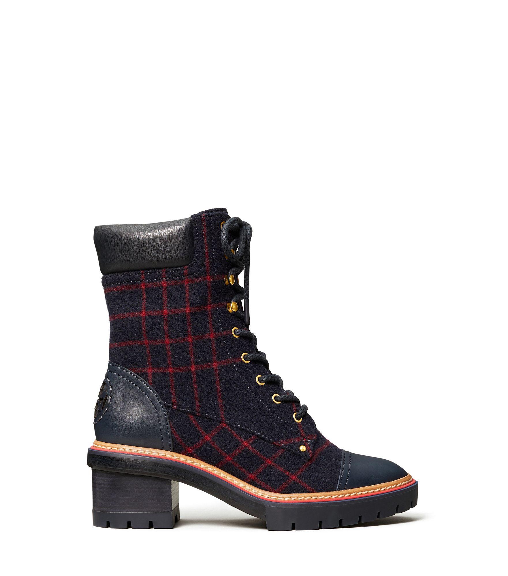 leigh lug sole bootie tory burch