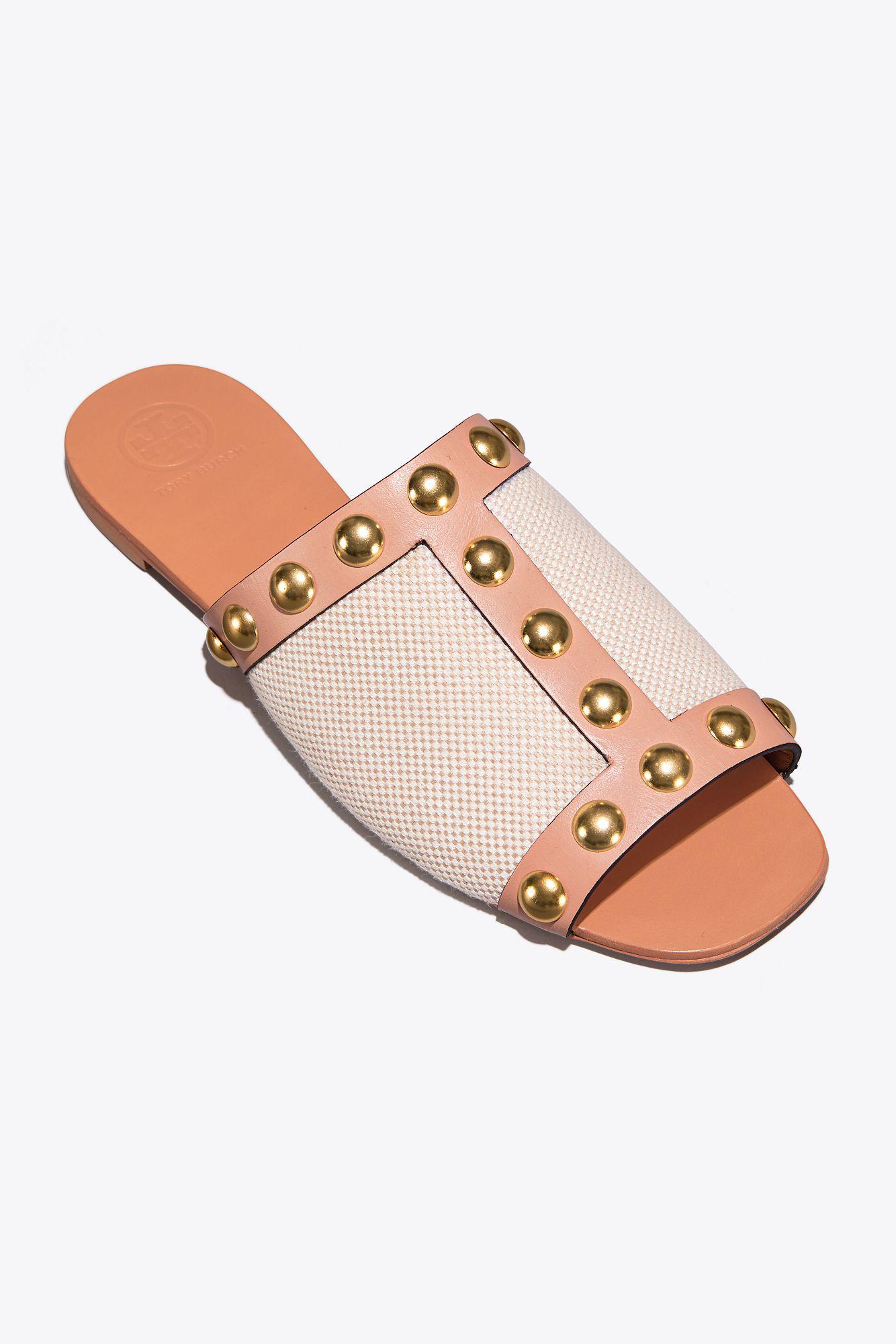Tory Burch Canvas Blythe Slide in 