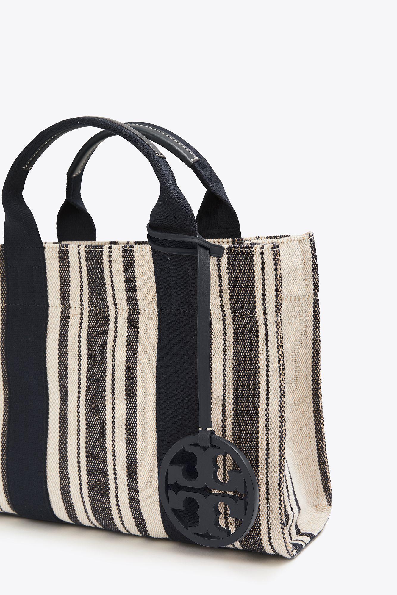 miller striped mini tote