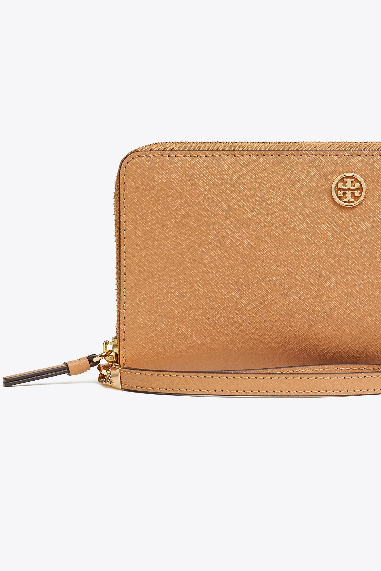 Tory Burch Leather Robinson Passport Continental Wallet Lyst