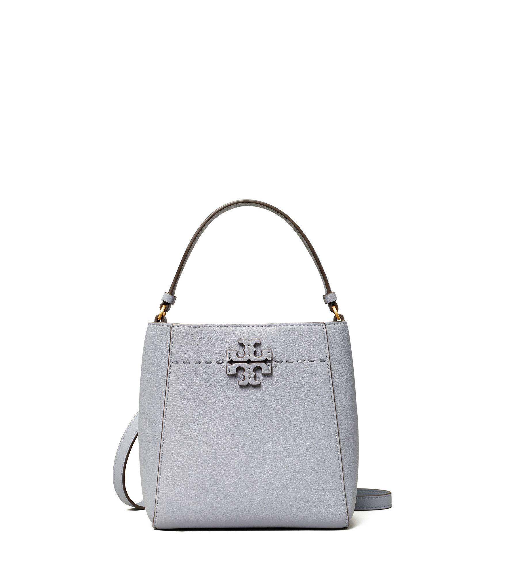 Tory Burch Leather Mcgraw Small Bucket Bag - Lyst