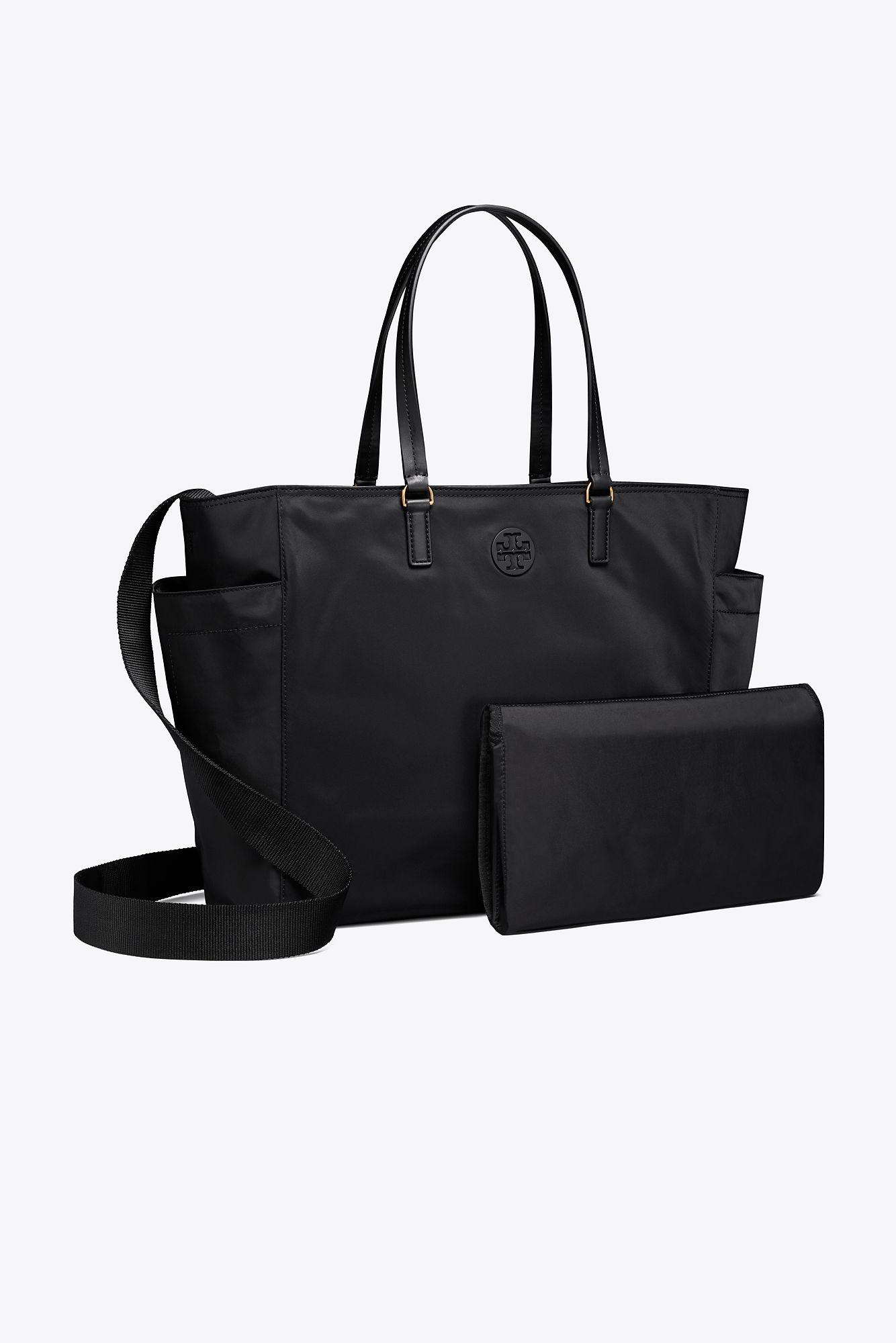 Tory Burch Synthetic Tilda Nylon Baby Bag in Black - Lyst
