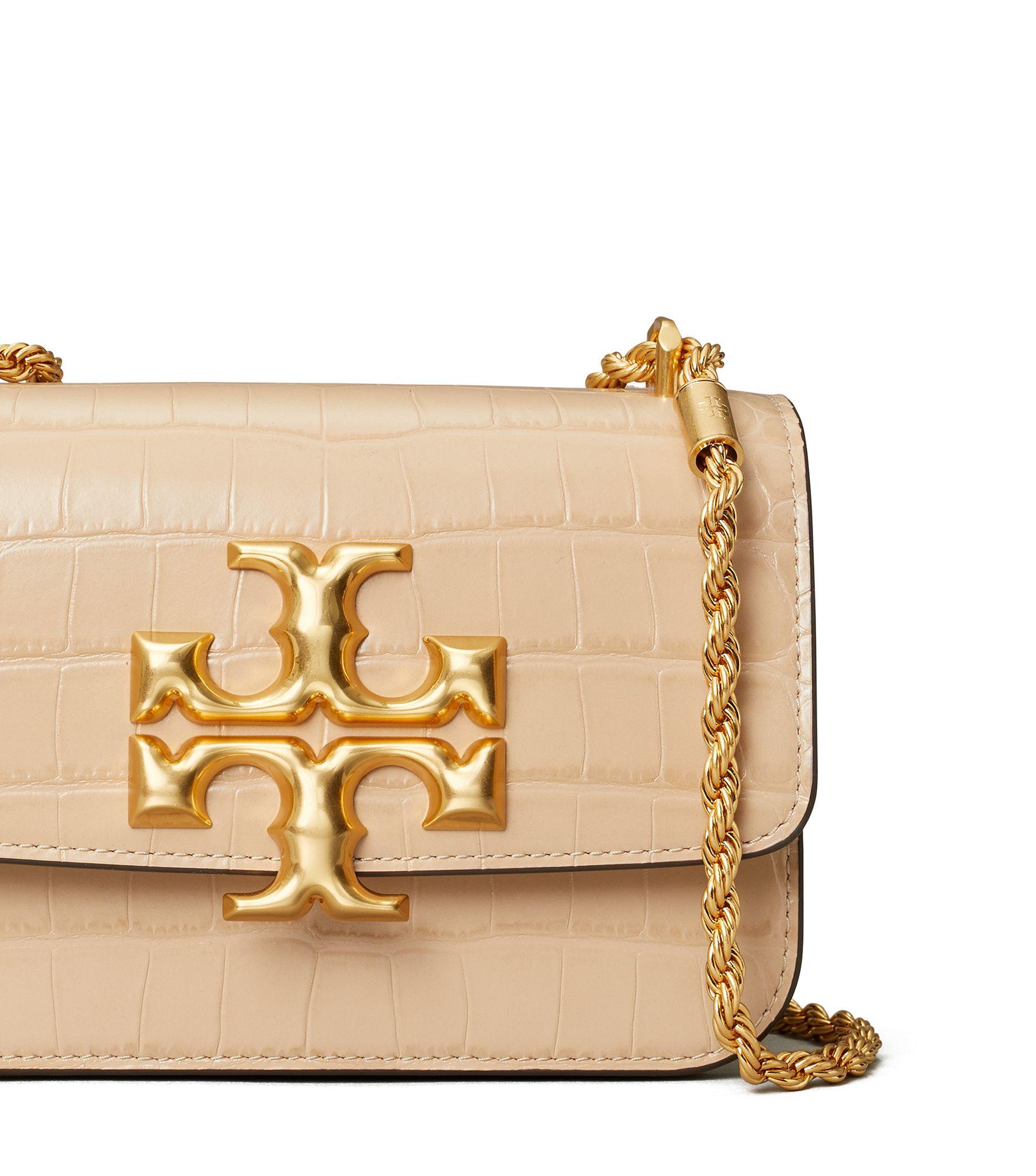 Tory Burch Leather Eleanor Small Bag in Natural Lyst