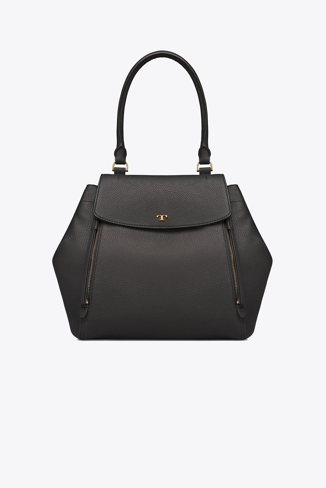 tory burch half moon tote