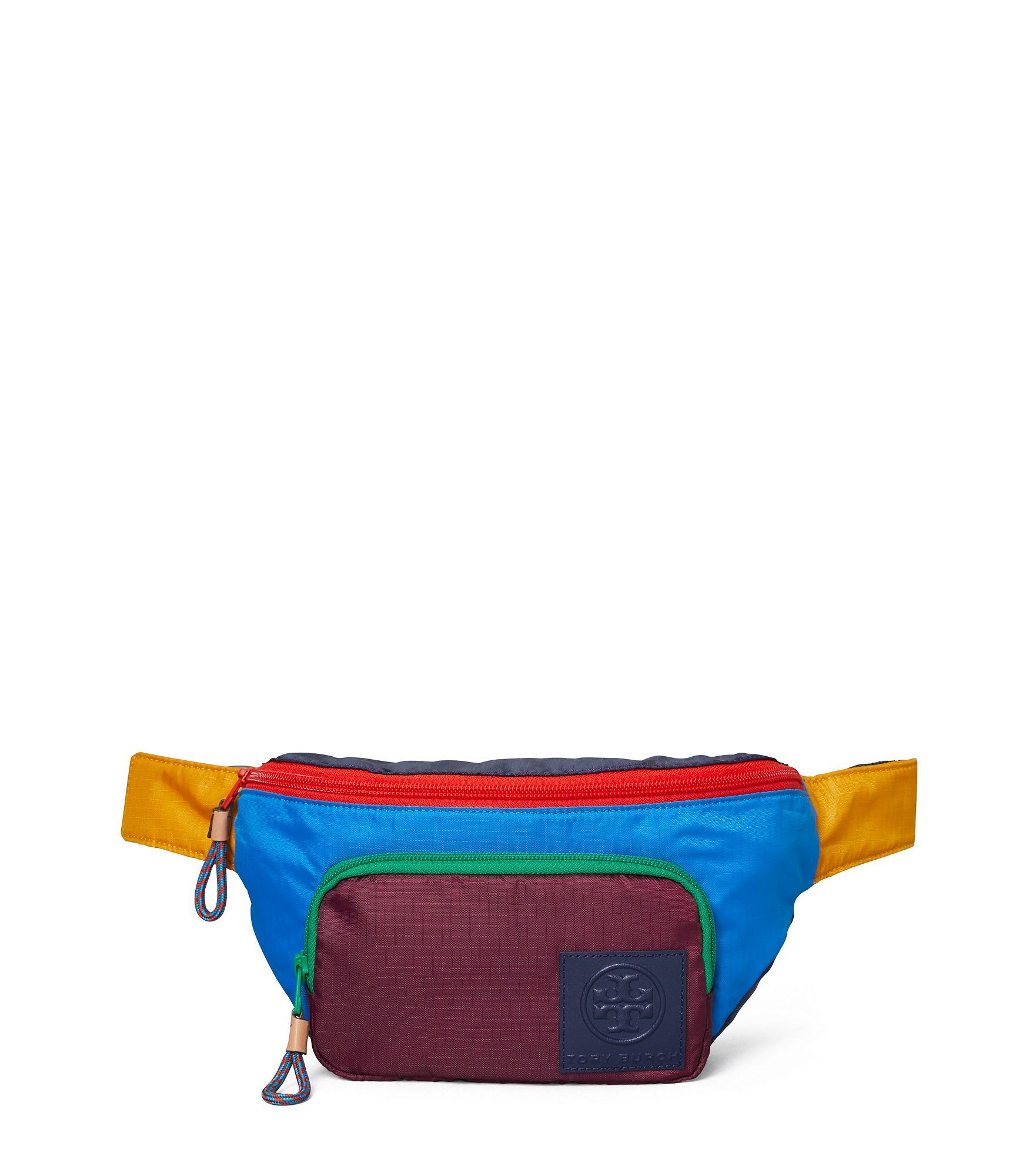 Tory Sport Ripstop Nylon Color-block Belt Bag in Blue | Lyst