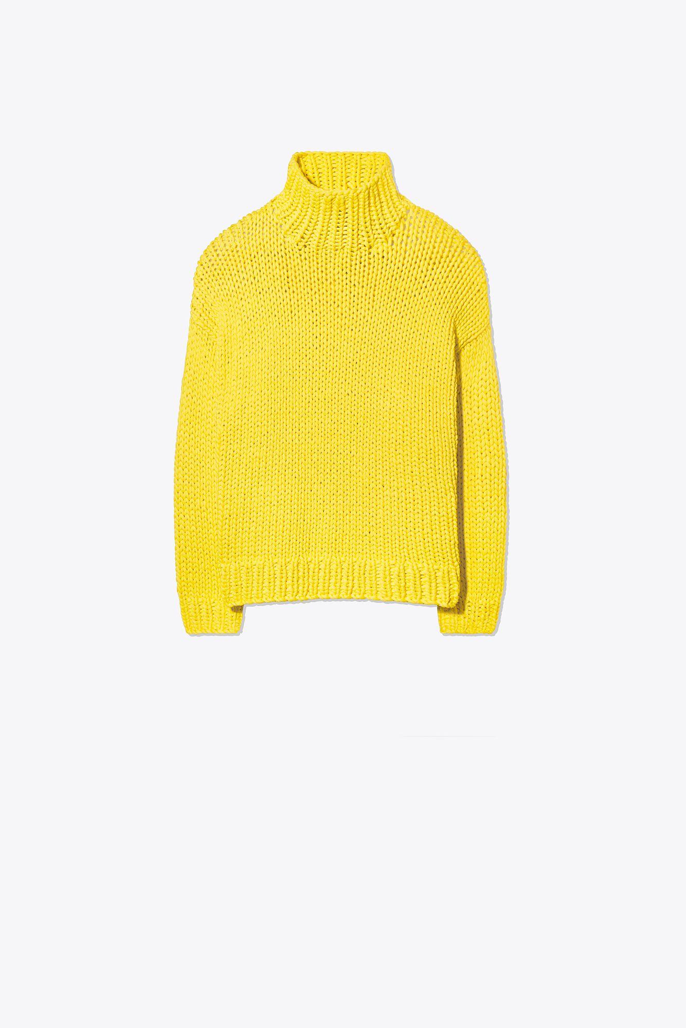 Tory Sport Hand-knit Sweater in Yellow | Lyst Canada Tory Sport Hand-knit Sweater in Yellow | Lyst Canada