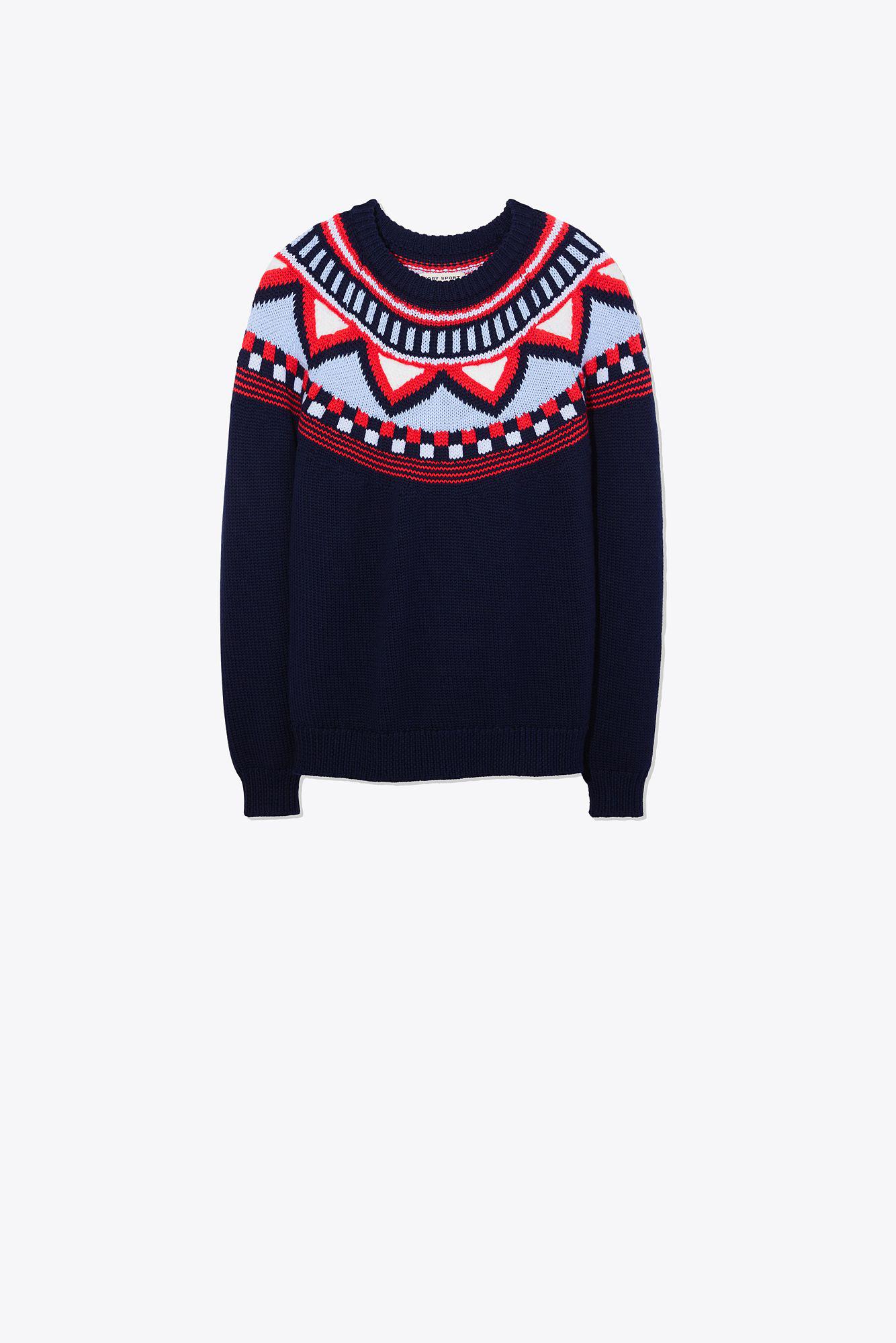 tory sport fair isle sweater