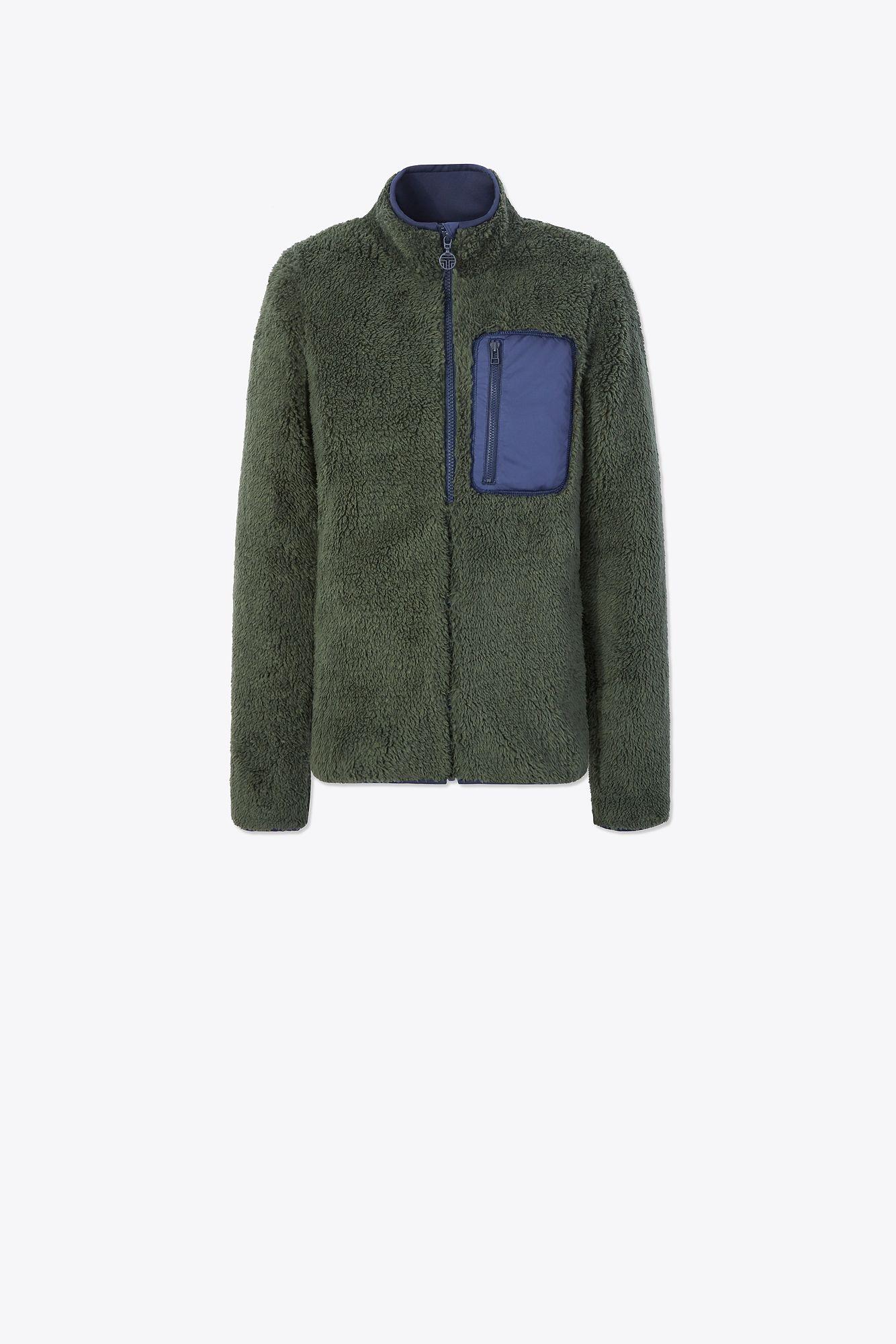 tory burch fleece