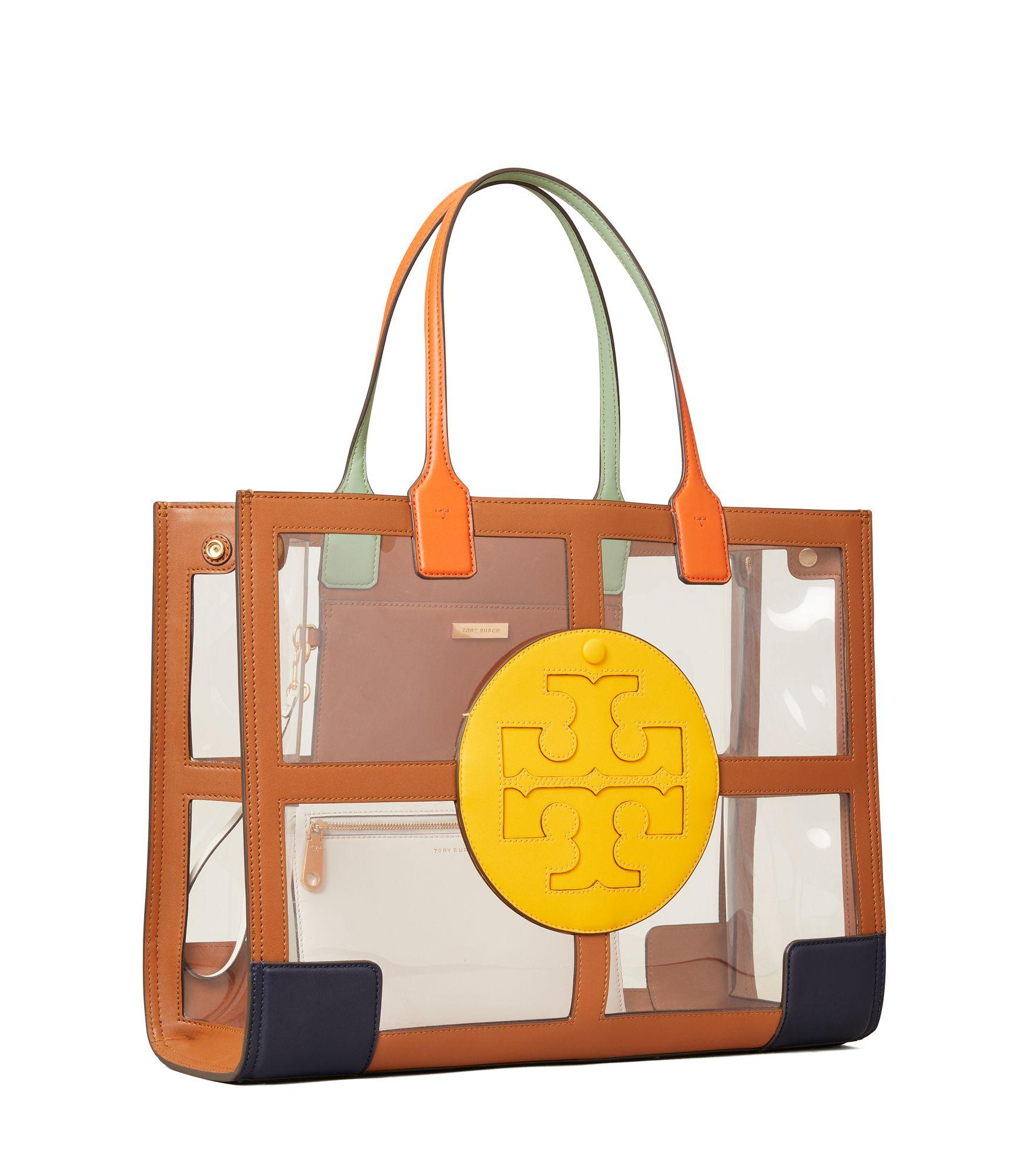 ella clear mini tote