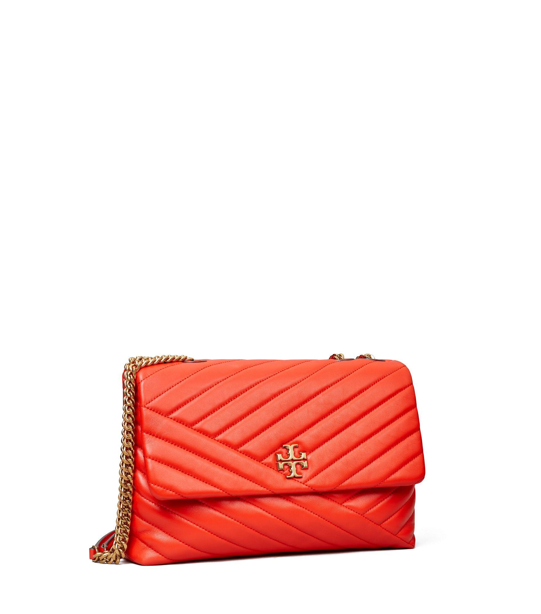 tory burch kira chevron leather shoulder bolsa