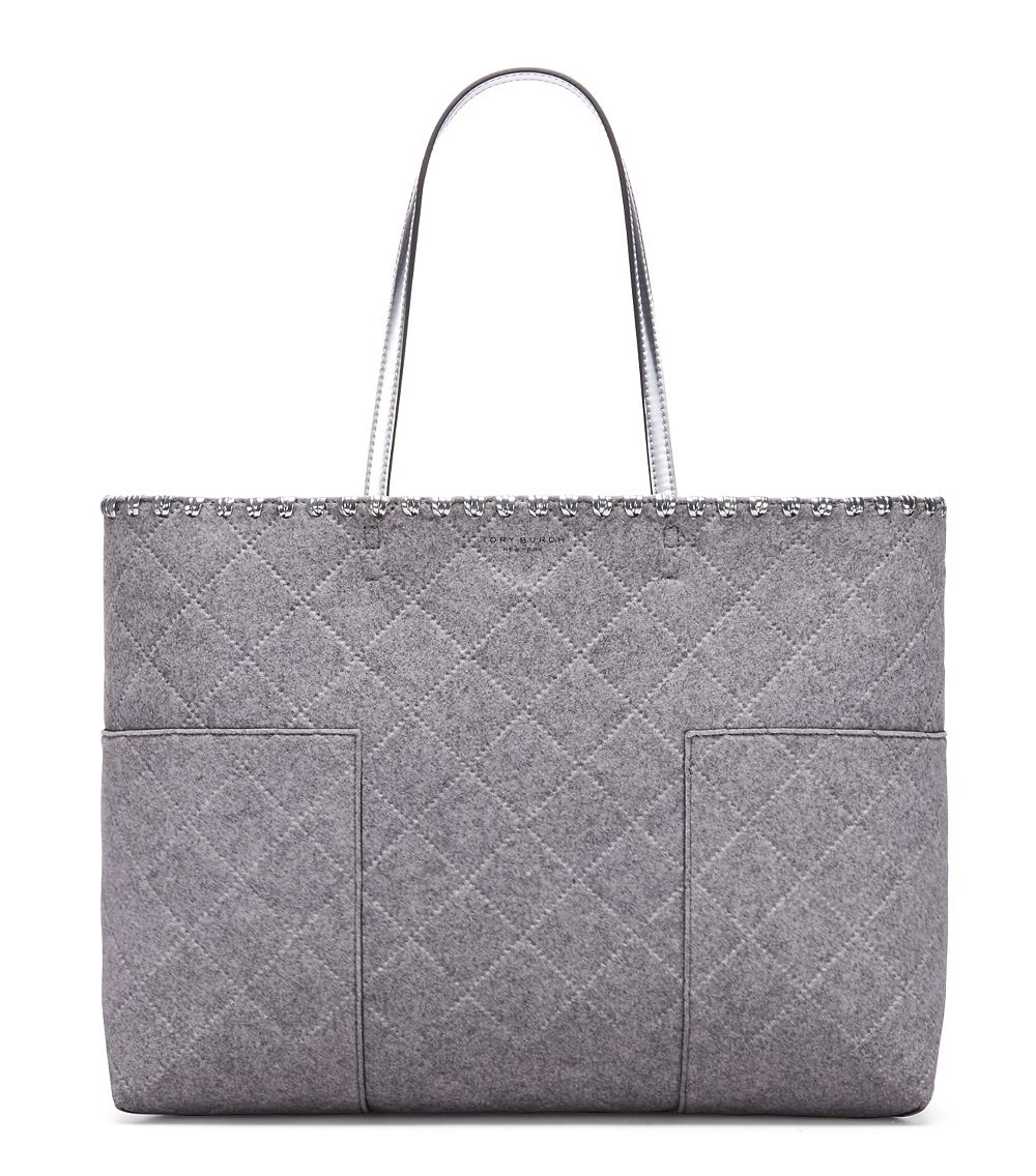 tory burch felt tote