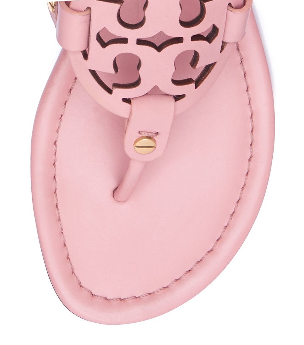Tory Burch Miller Sandal, Leather in Pink | Lyst