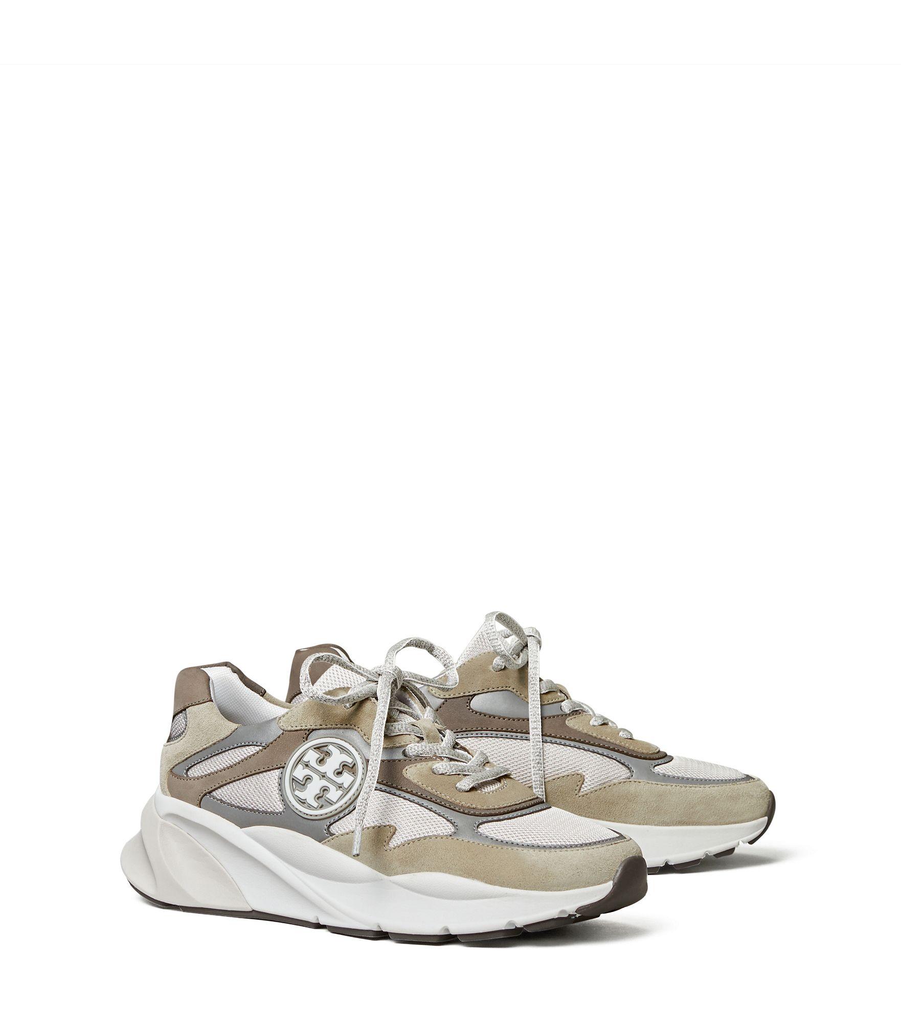 tory burch sawyer trainer blue