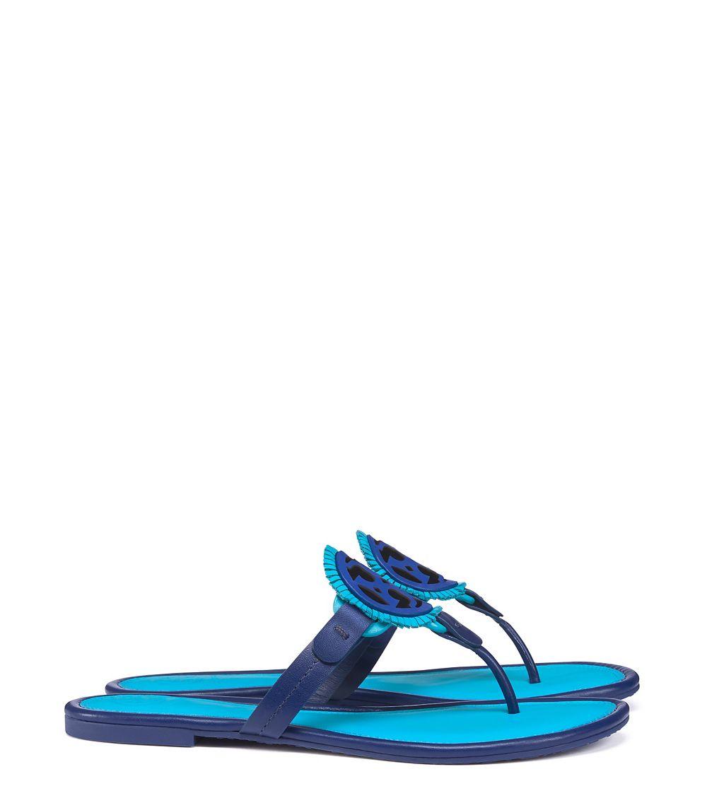 miller fringe sandal