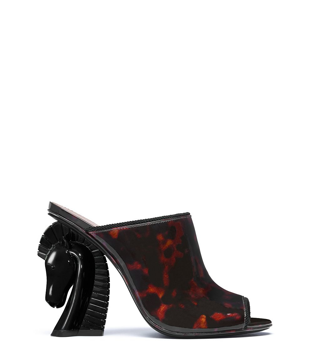 tory burch horse heel