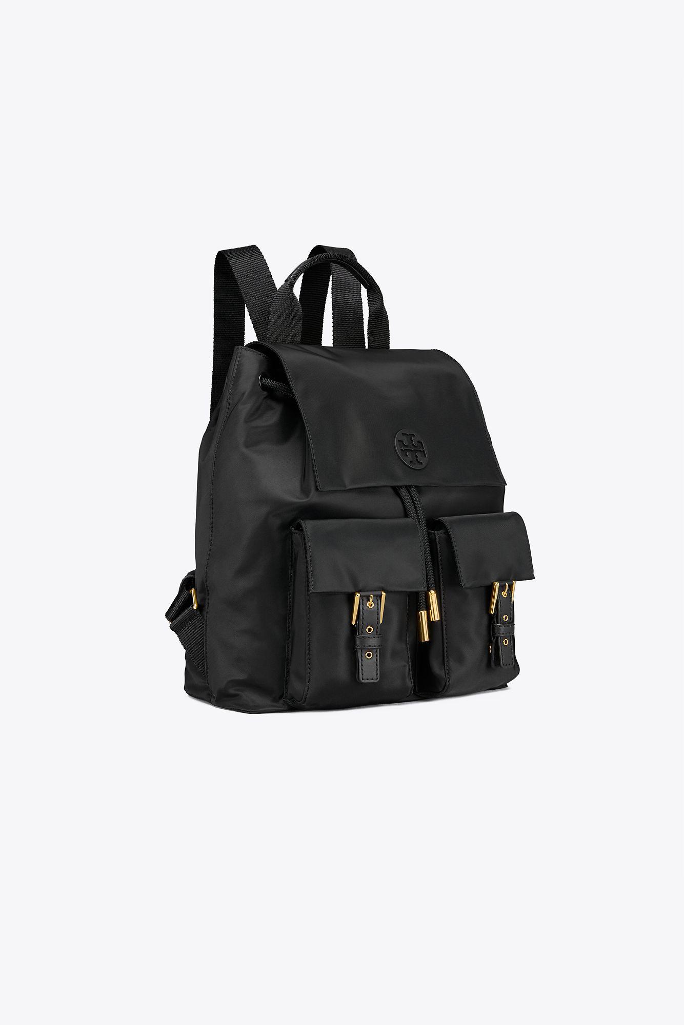 tory burch carter flap backpack