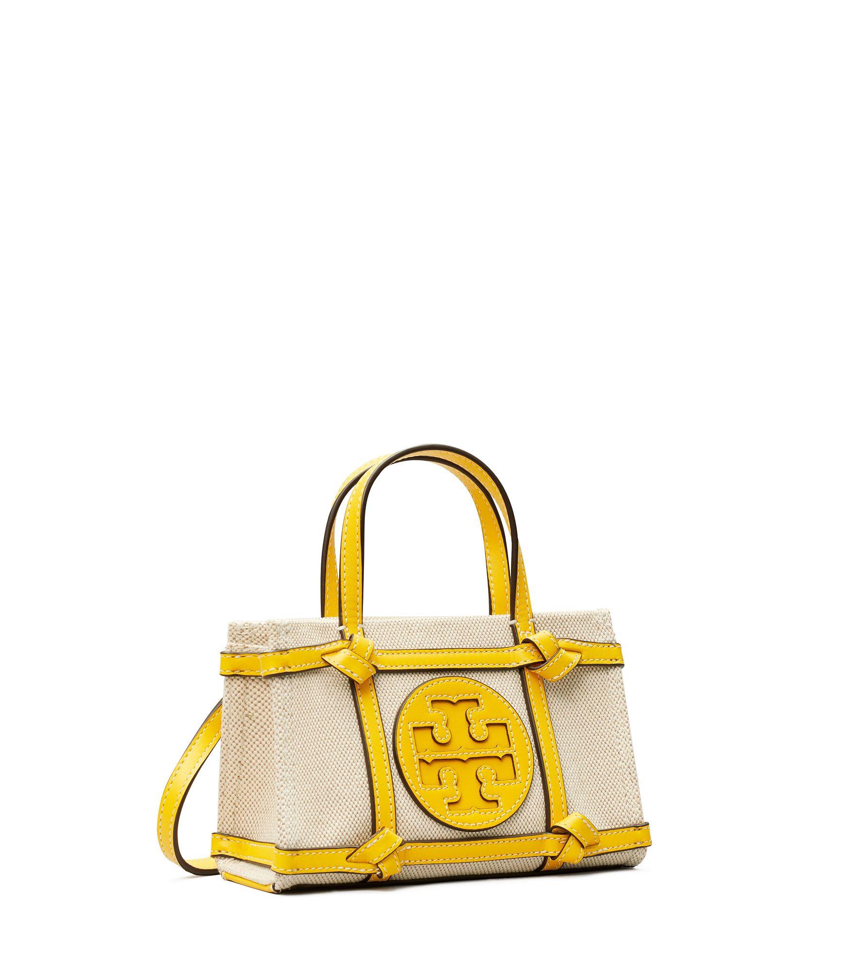 Tory burch ella canvas tote cheap sale