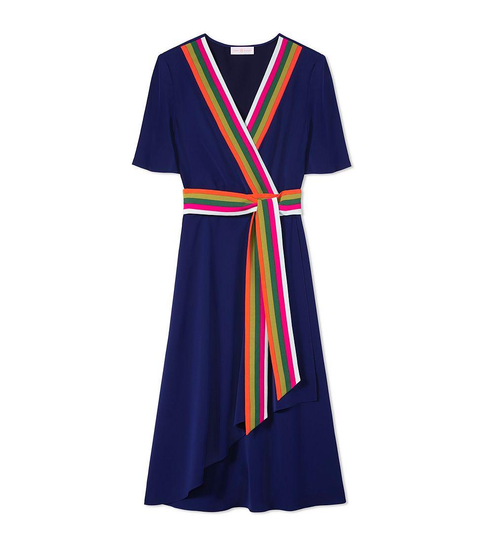 Tory burch peggy wrap dress Clearance