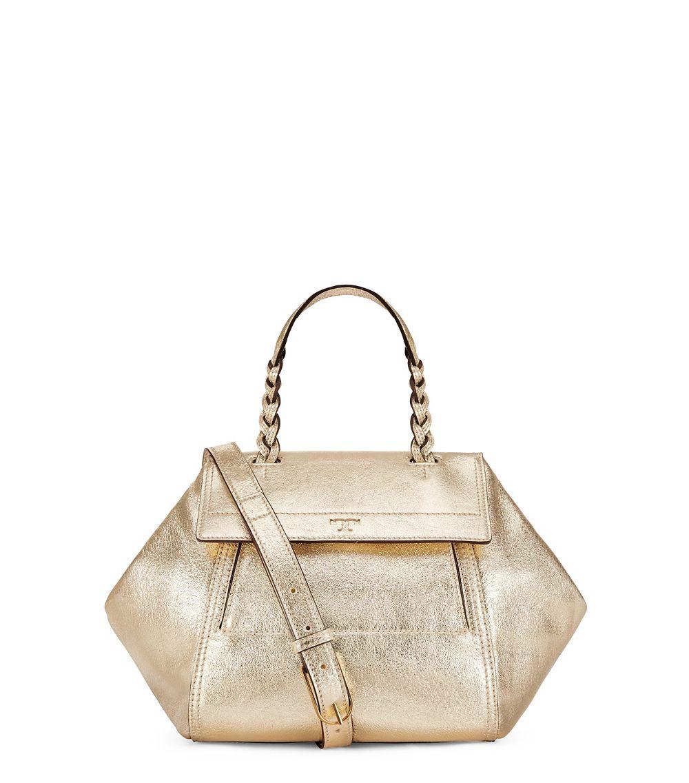 tory burch mini half moon satchel
