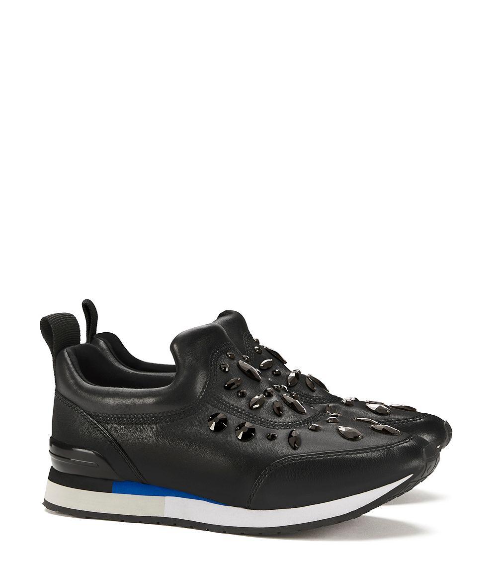 Tory burch top black sneakers