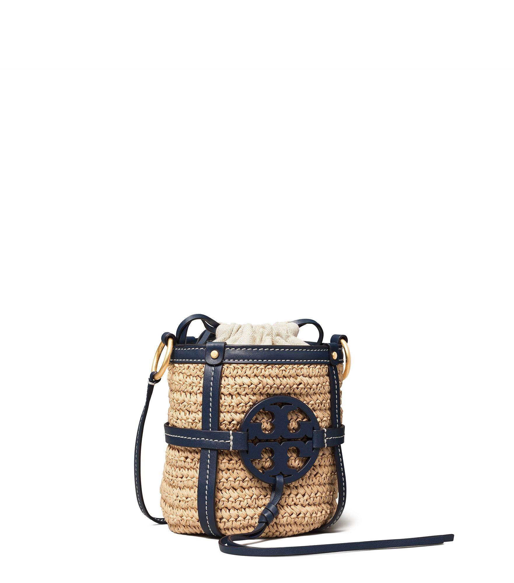 tory burch miller mini bucket